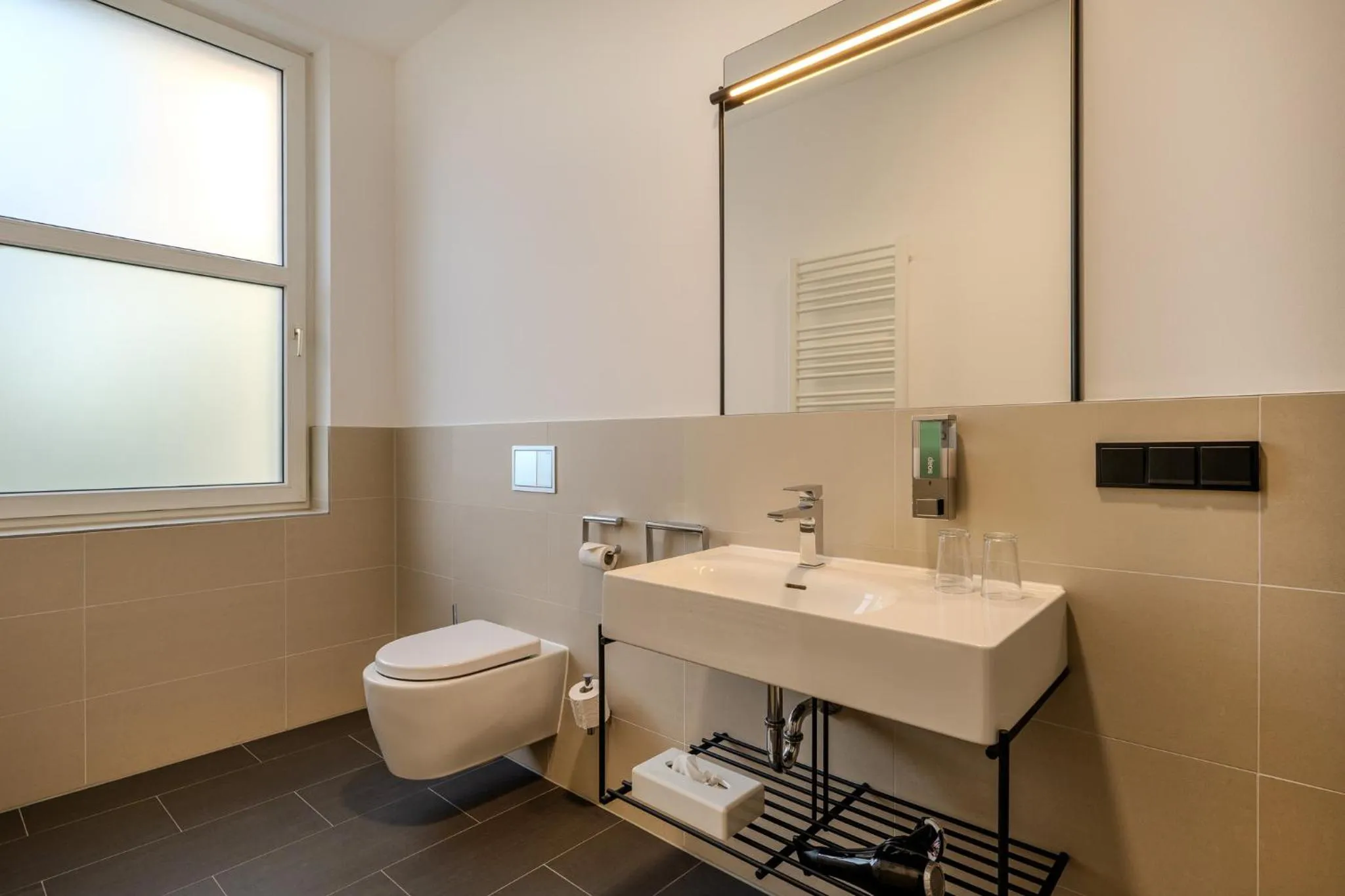 Bathroom in mk hotel berlin