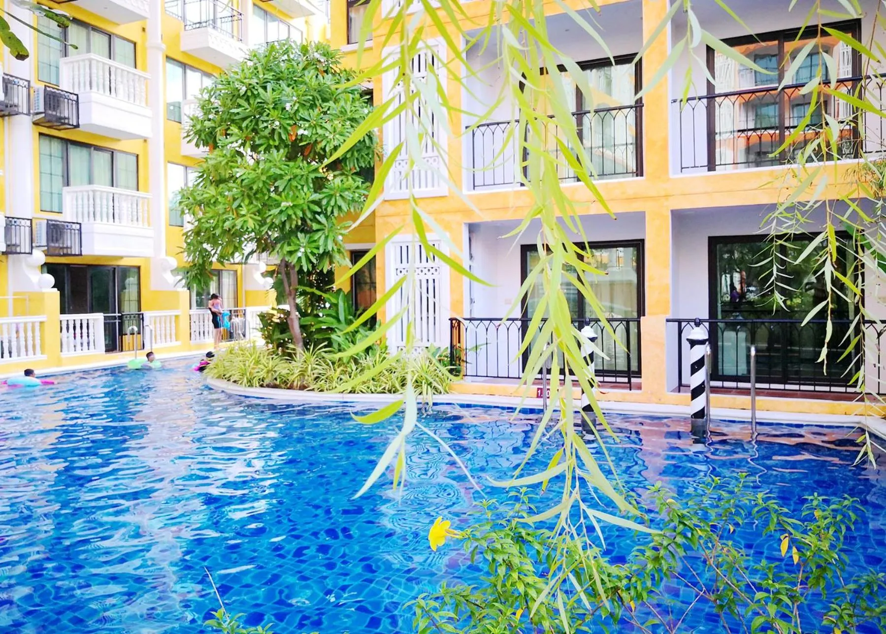 Swimming pool in Venetian Poseidon Pool Hotel