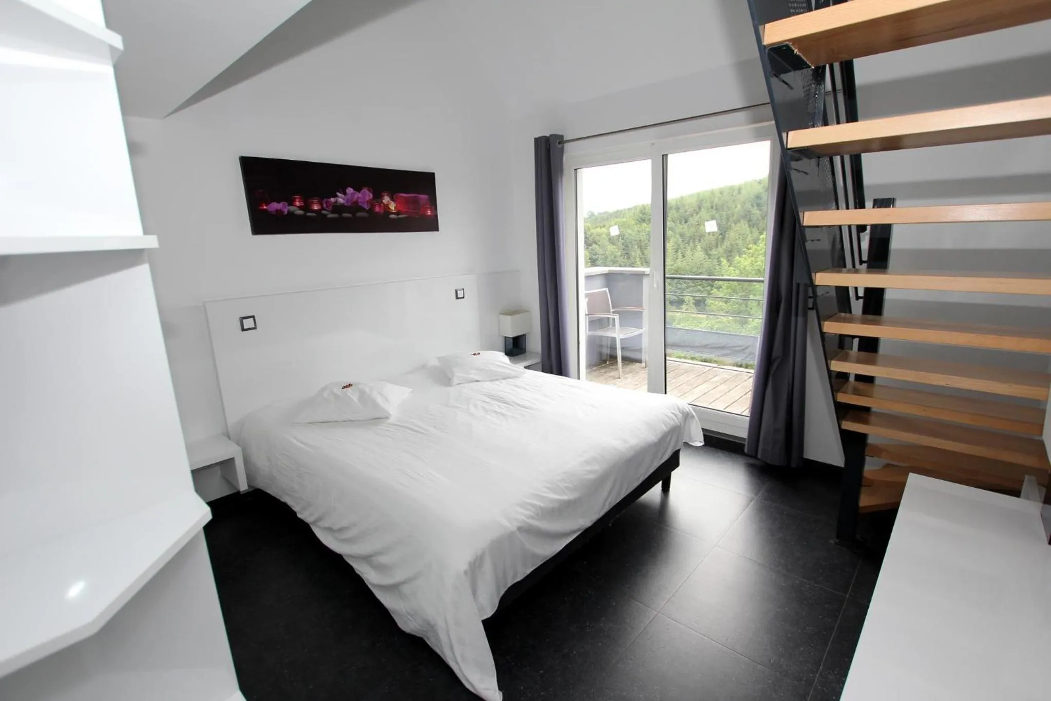 Bed in Hotel Bô Rivage