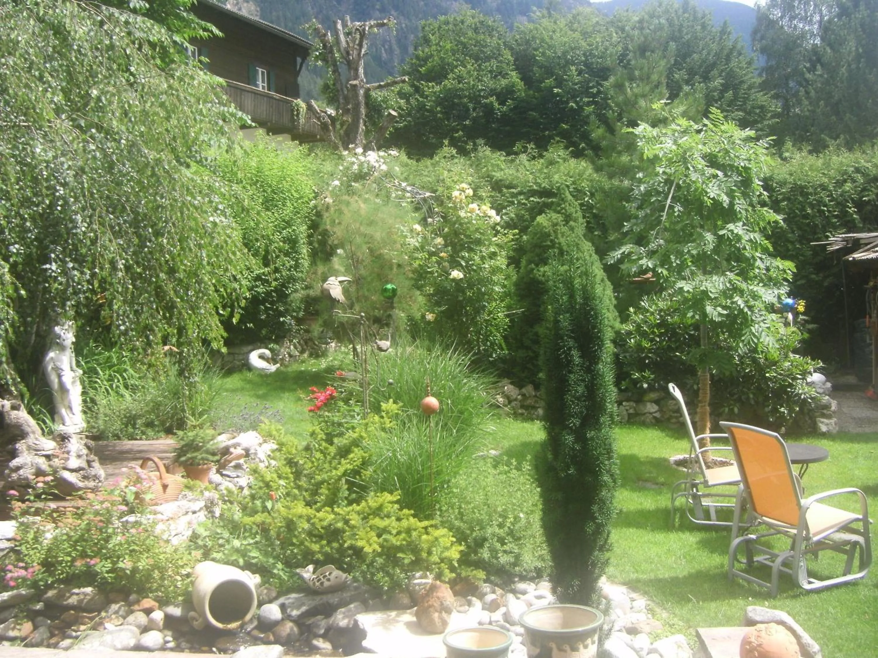 Garden in Pension Garni Gerhard
