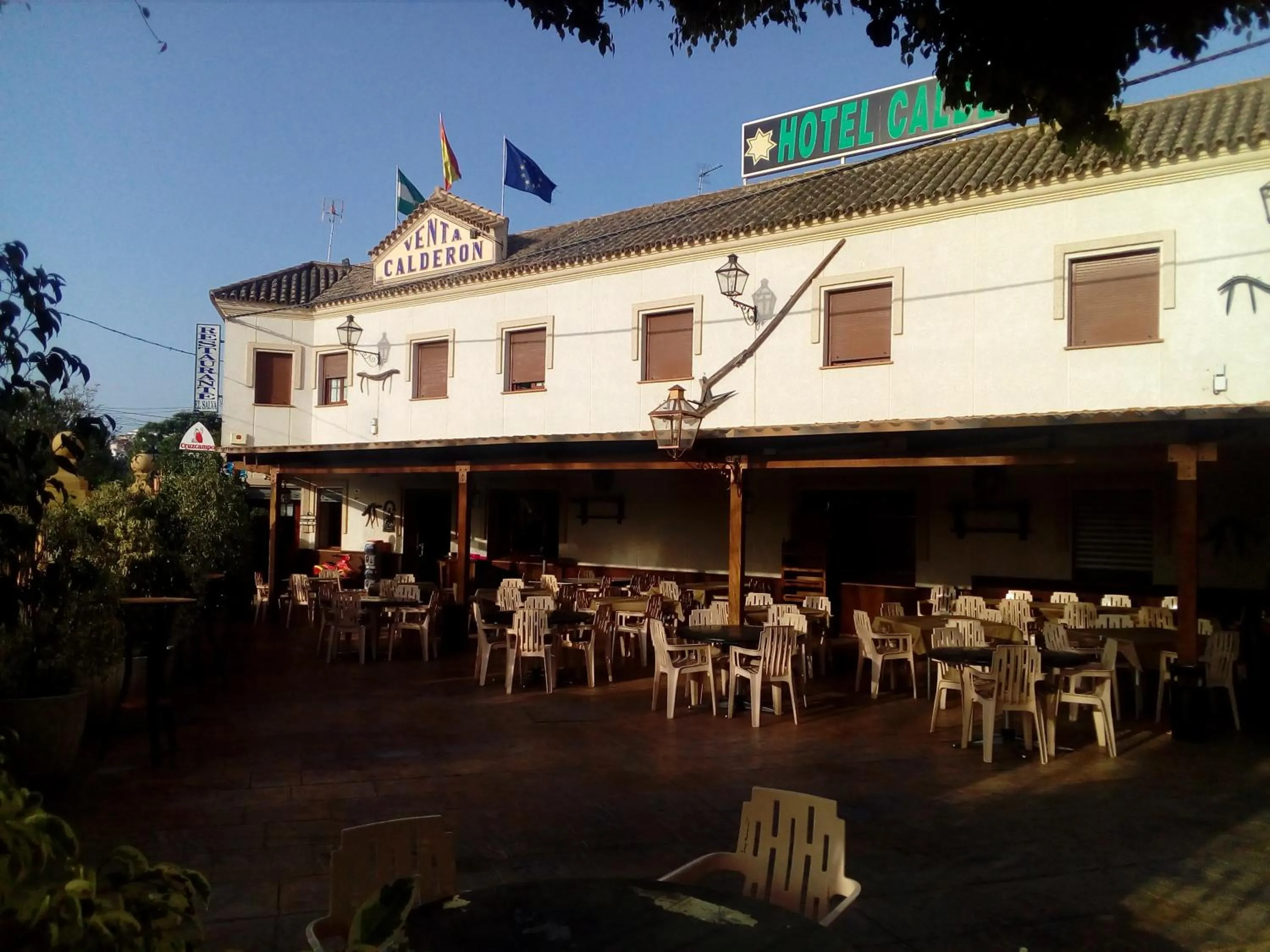 Balcony/Terrace in Hotel Restaurante Calderon