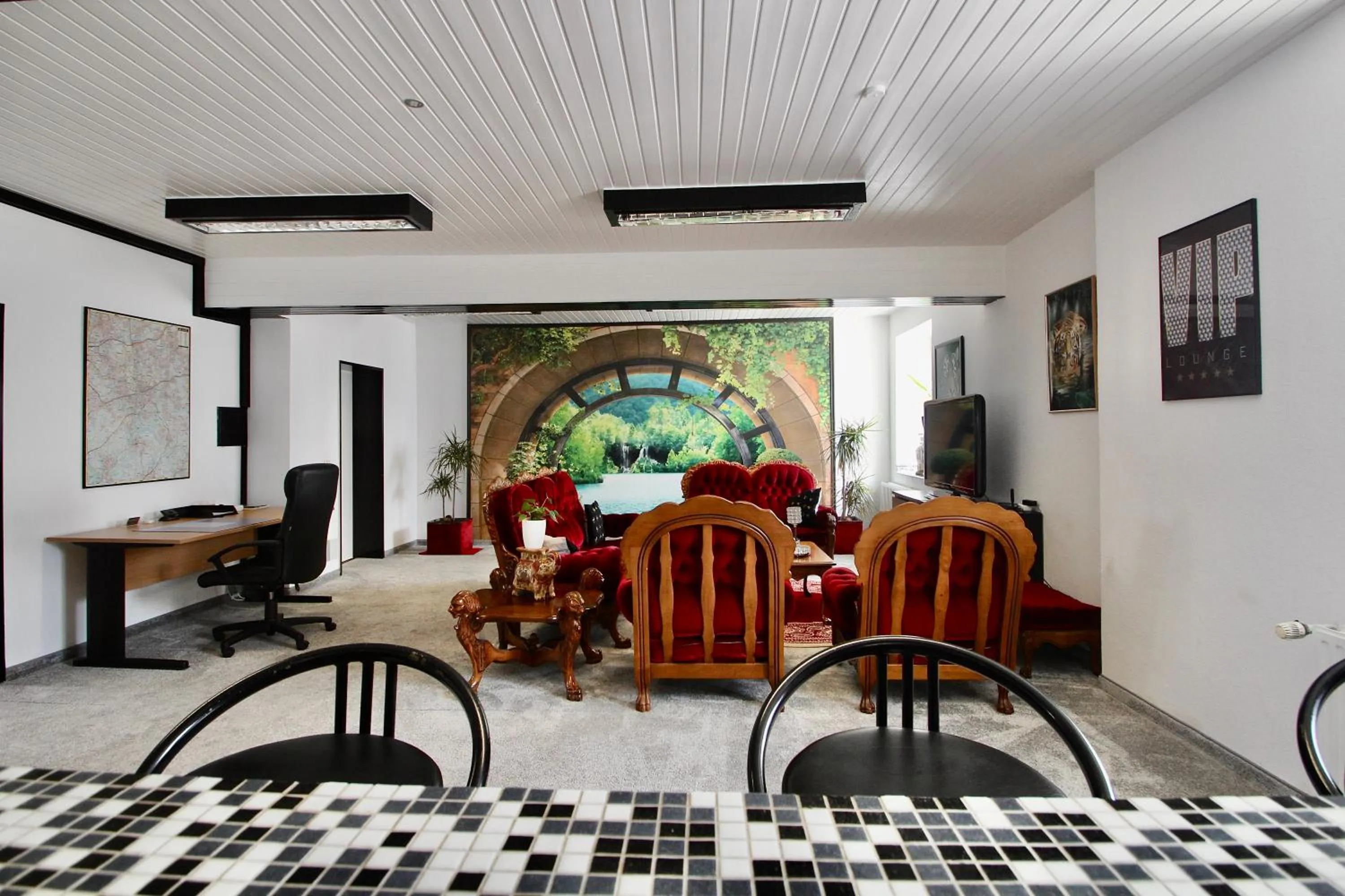 Living room in Suite-Apartment-Essen