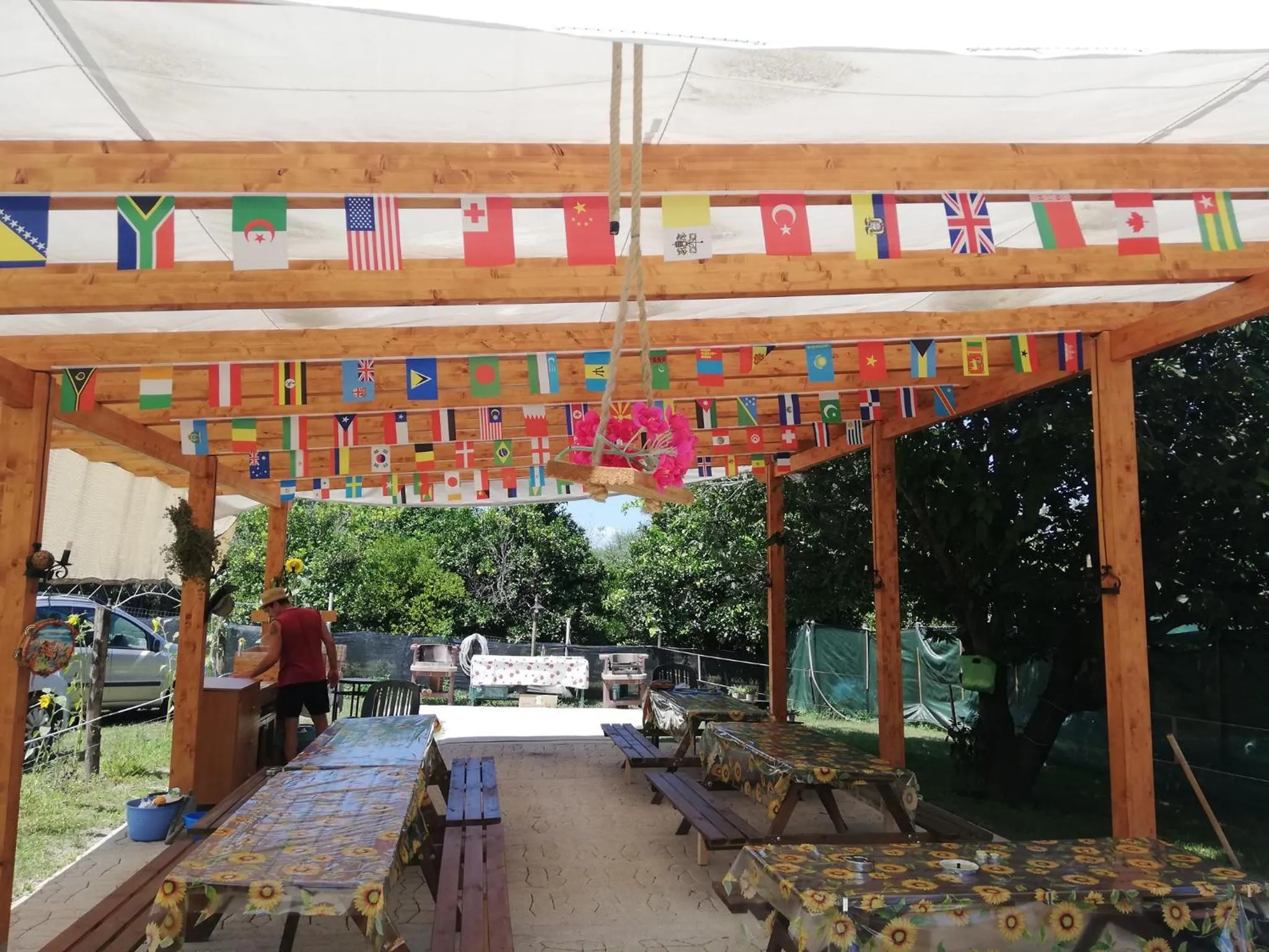 BBQ facilities in B & B Evergreen