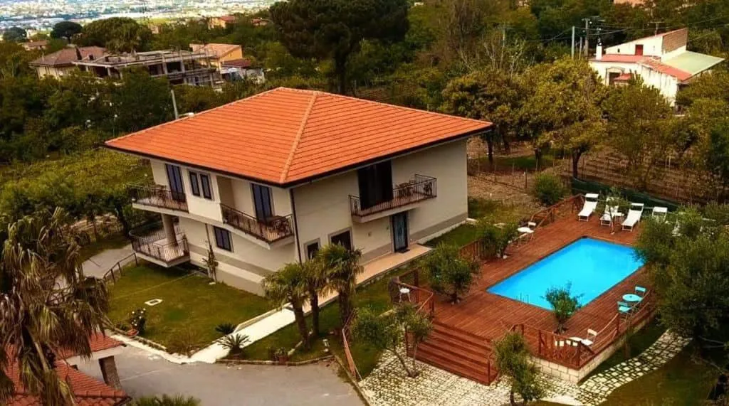 Natural landscape in B & B Evergreen