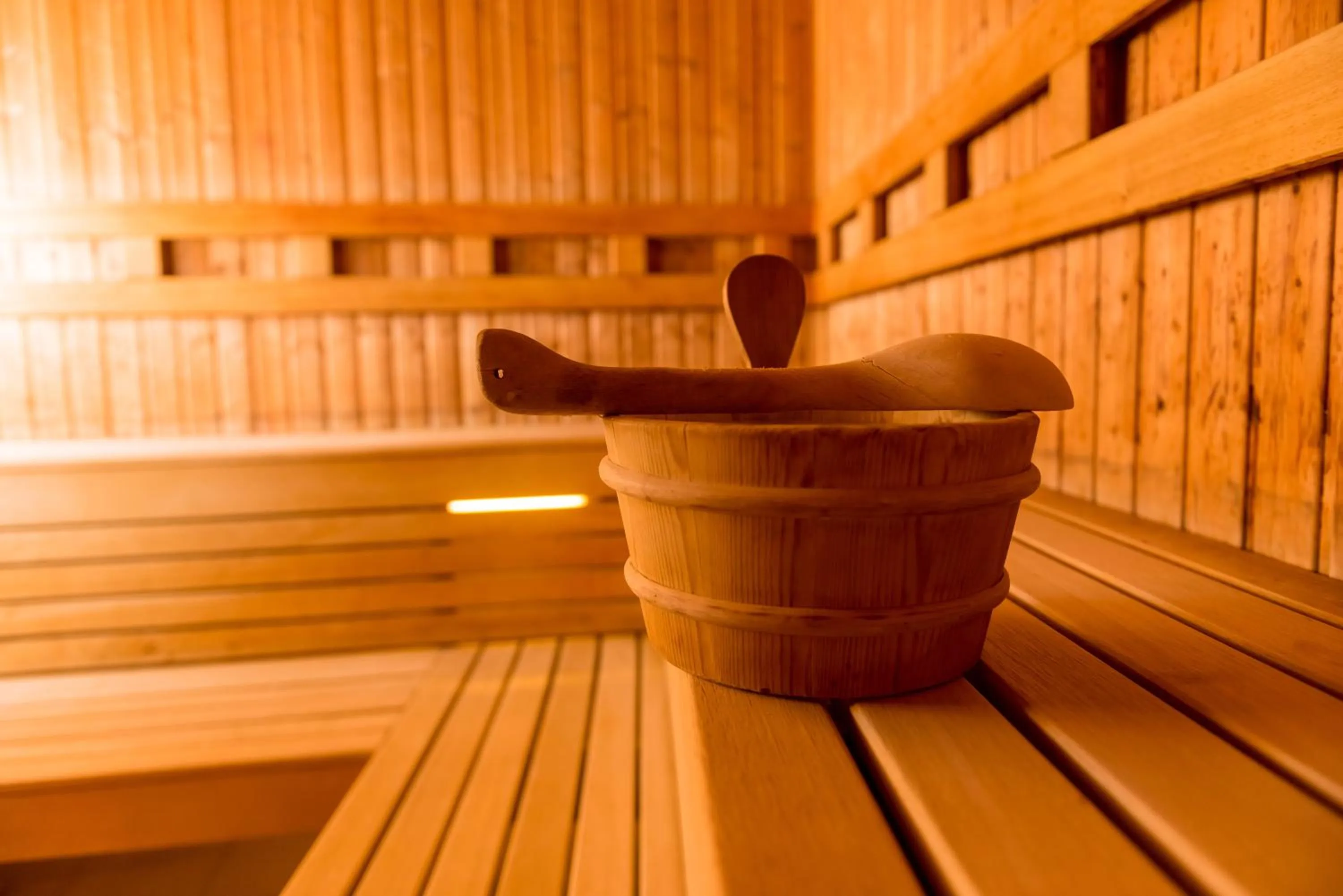 Sauna in Hotel Kumánia