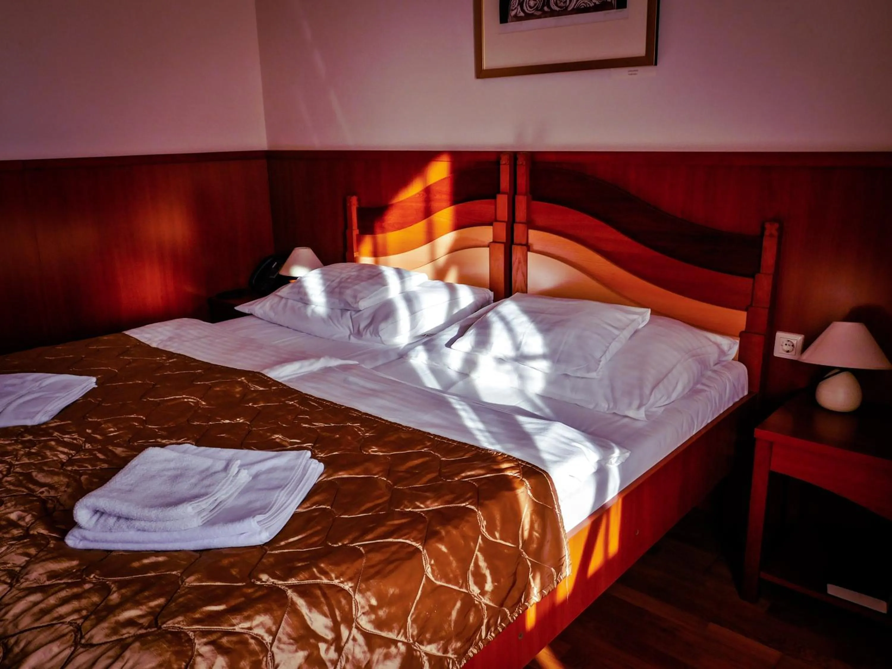 Photo of the whole room, Bed in Hotel Kumánia
