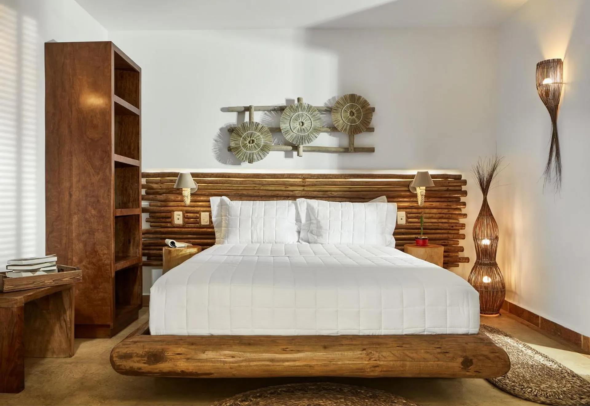 Bed in VillaMag