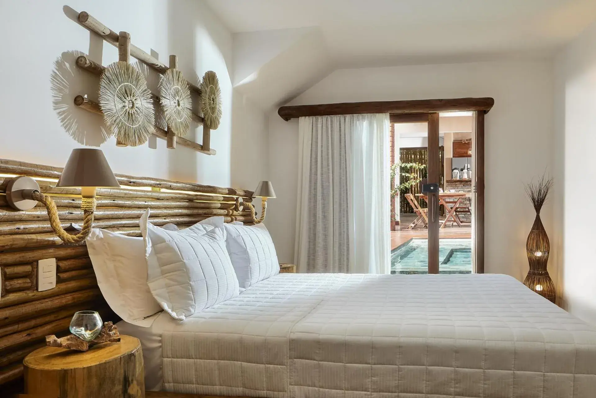 Suite with Pool View in VillaMag Suite with Pool View in VillaMag