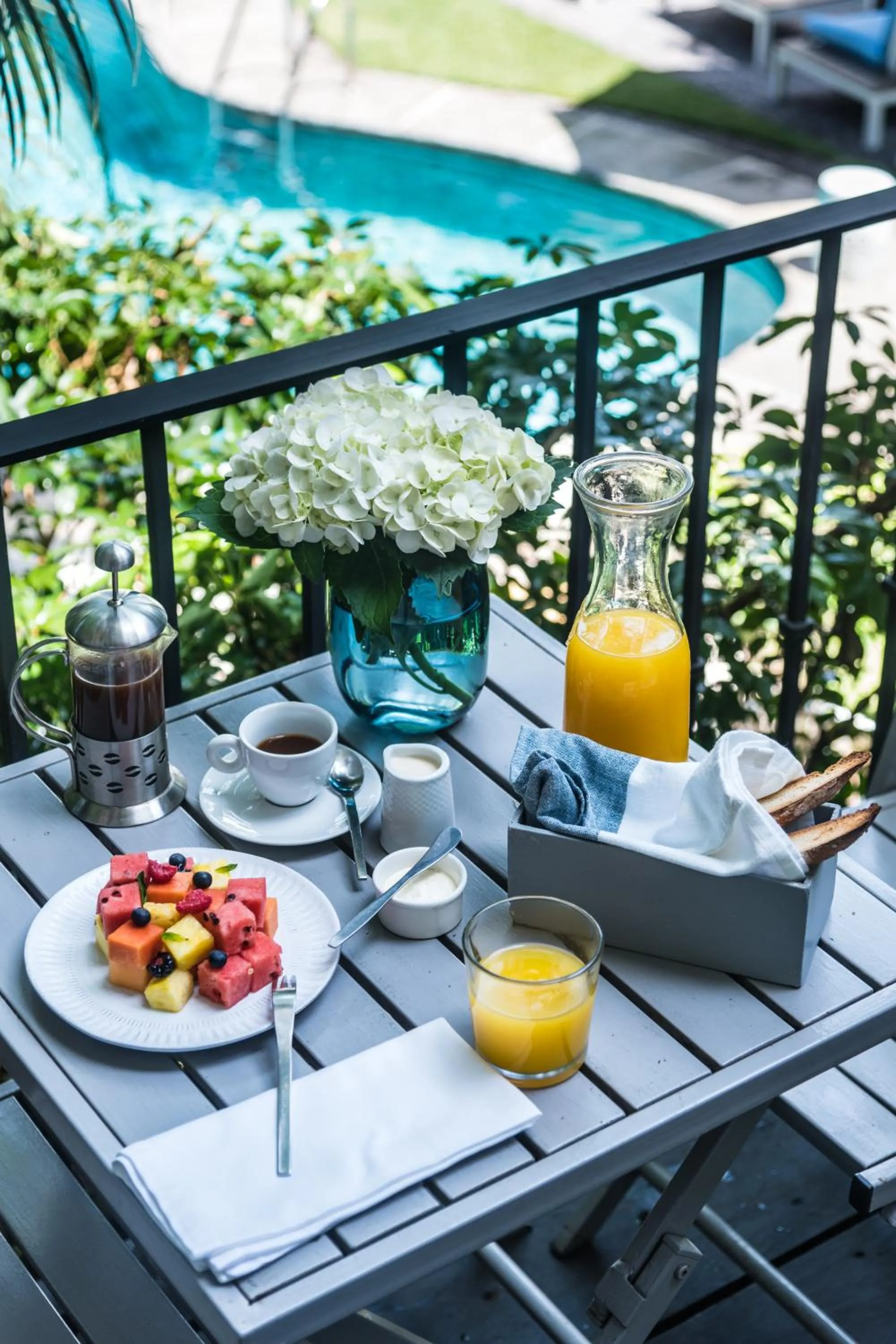 Balcony/Terrace in Las Casas B&B Boutique Hotel, Spa & Restaurante Cuernavaca