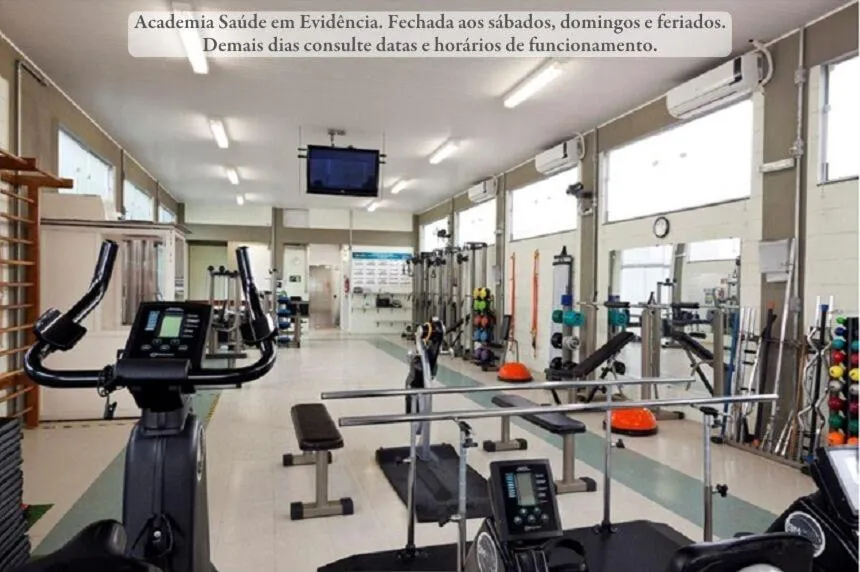 Fitness centre/facilities in Hotel Ema Palace