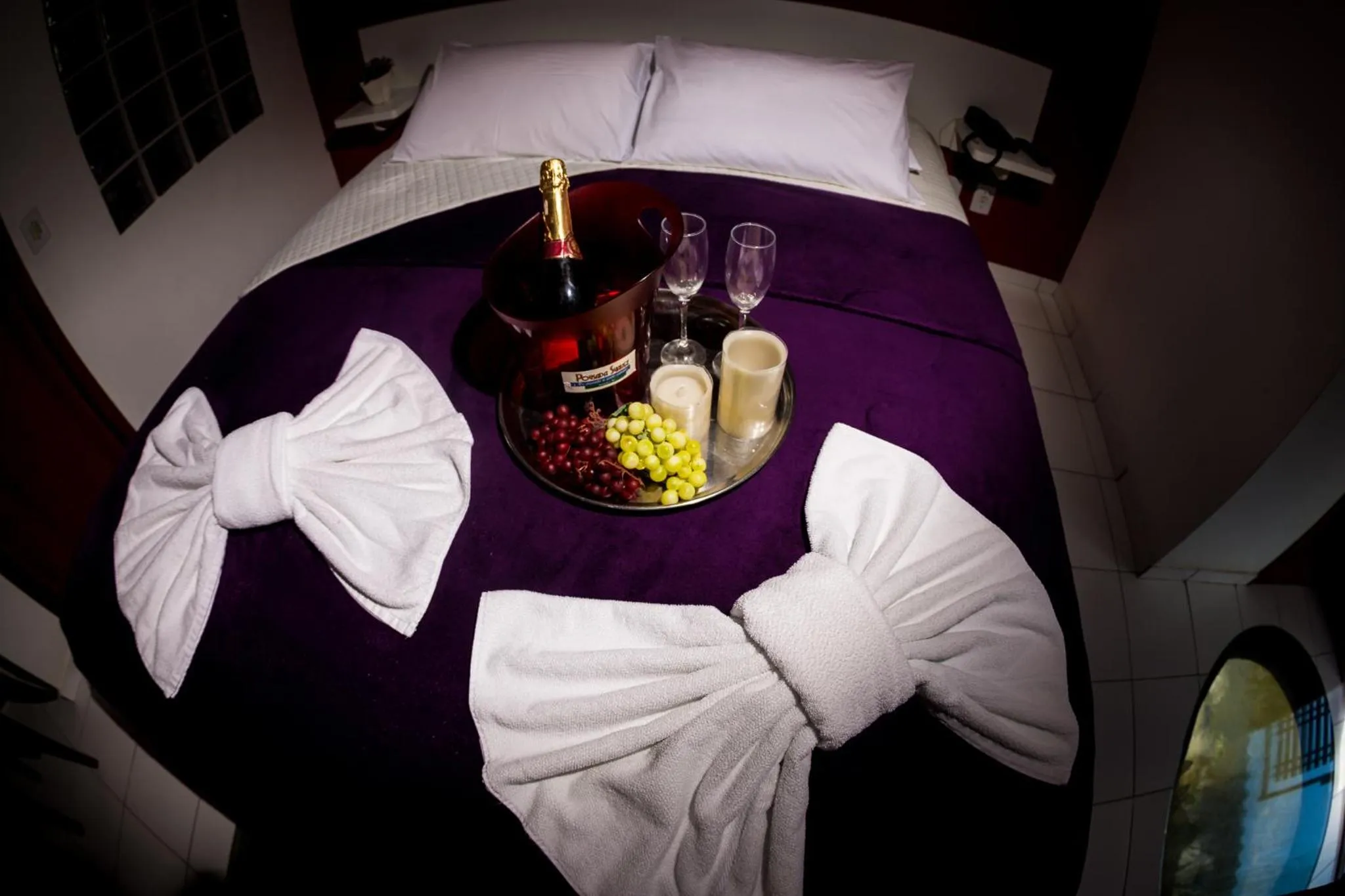 Bed in Pousada Suarez