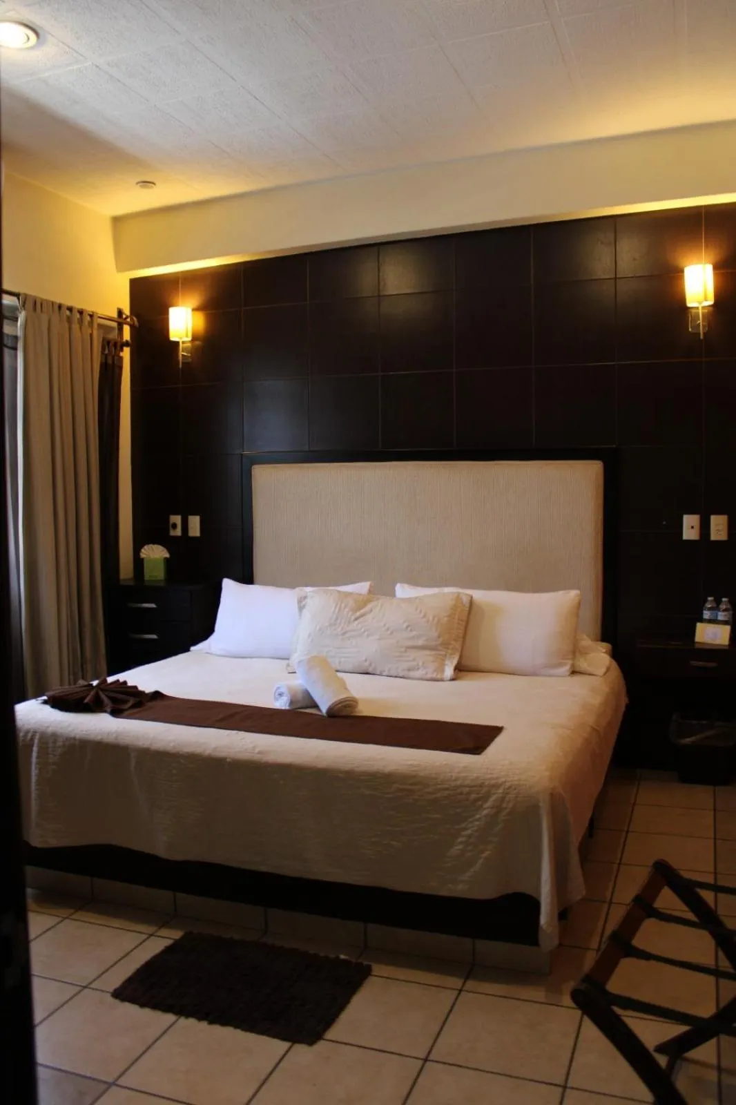 Bed in Posada Vista Tepoz