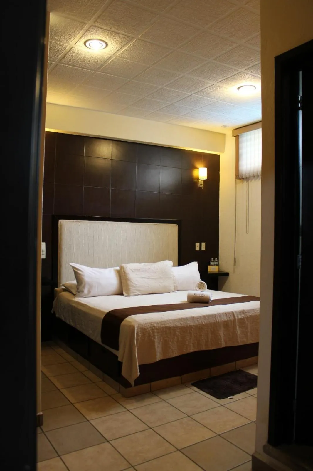 Bed in Posada Vista Tepoz