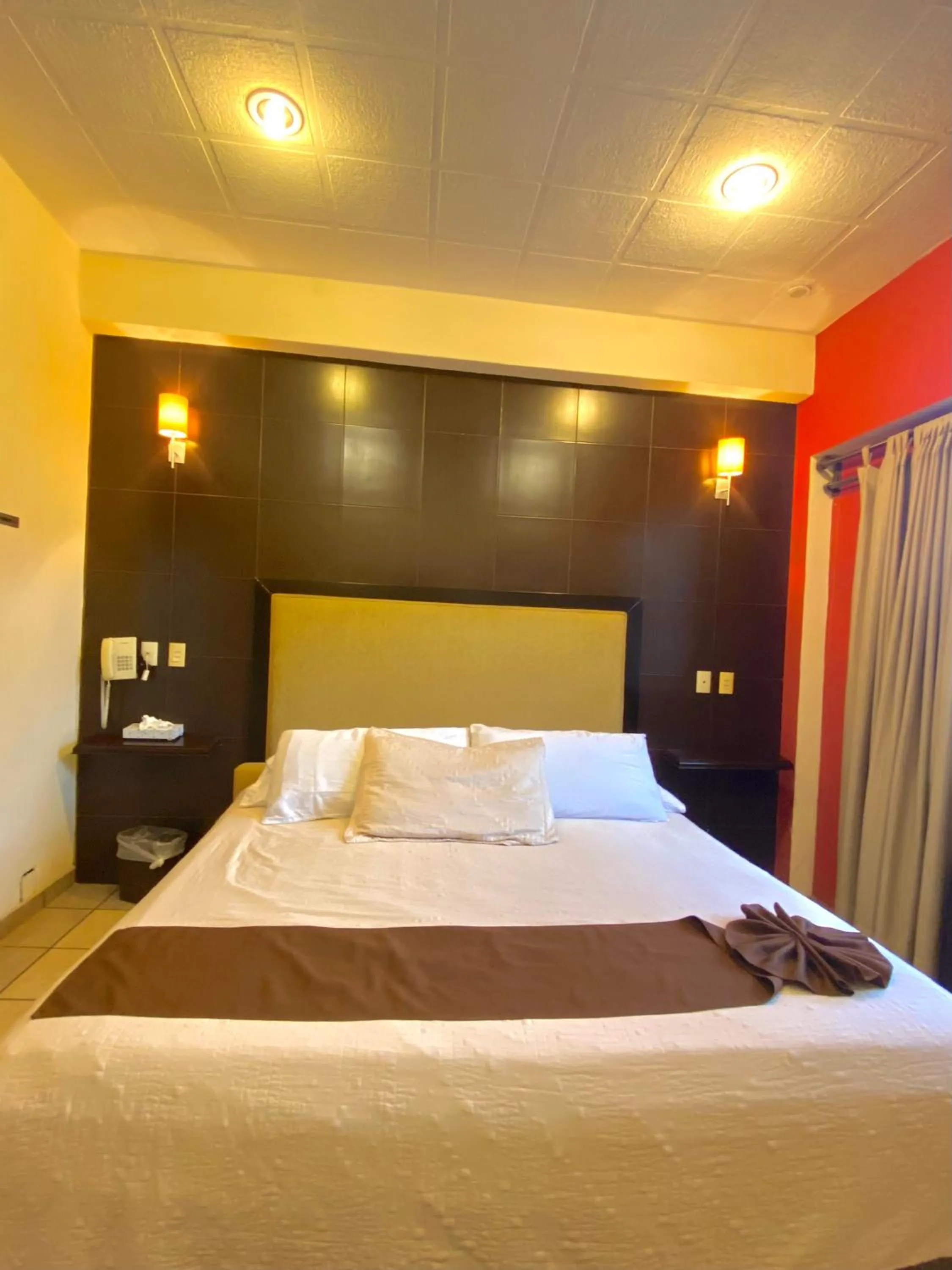 Bed in Posada Vista Tepoz