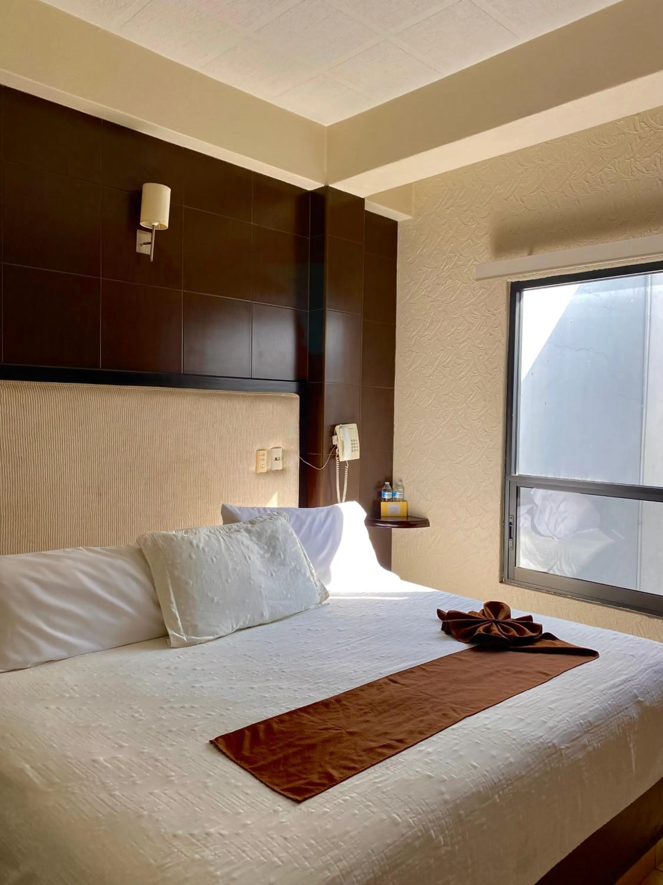 Bed in Posada Vista Tepoz