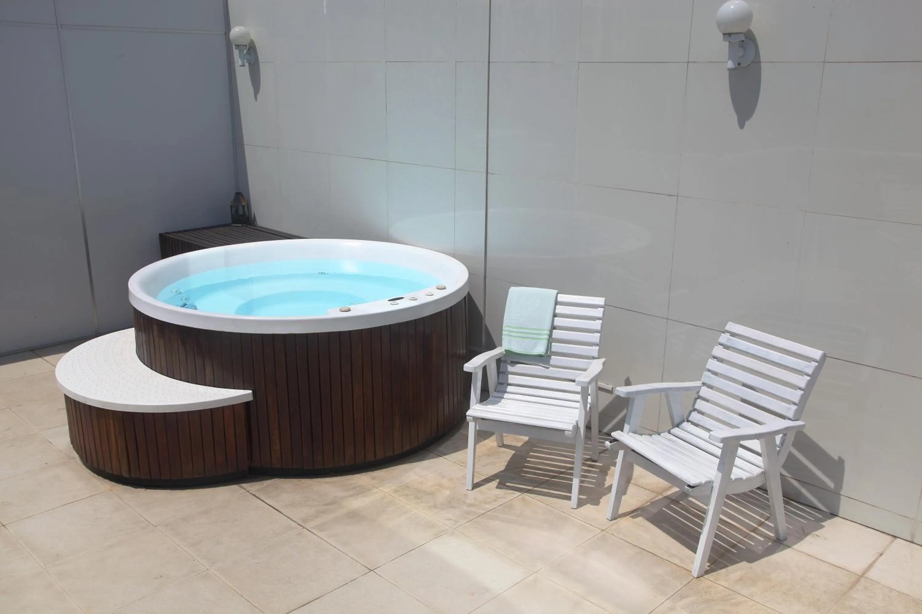 Hot Tub in KS Residence