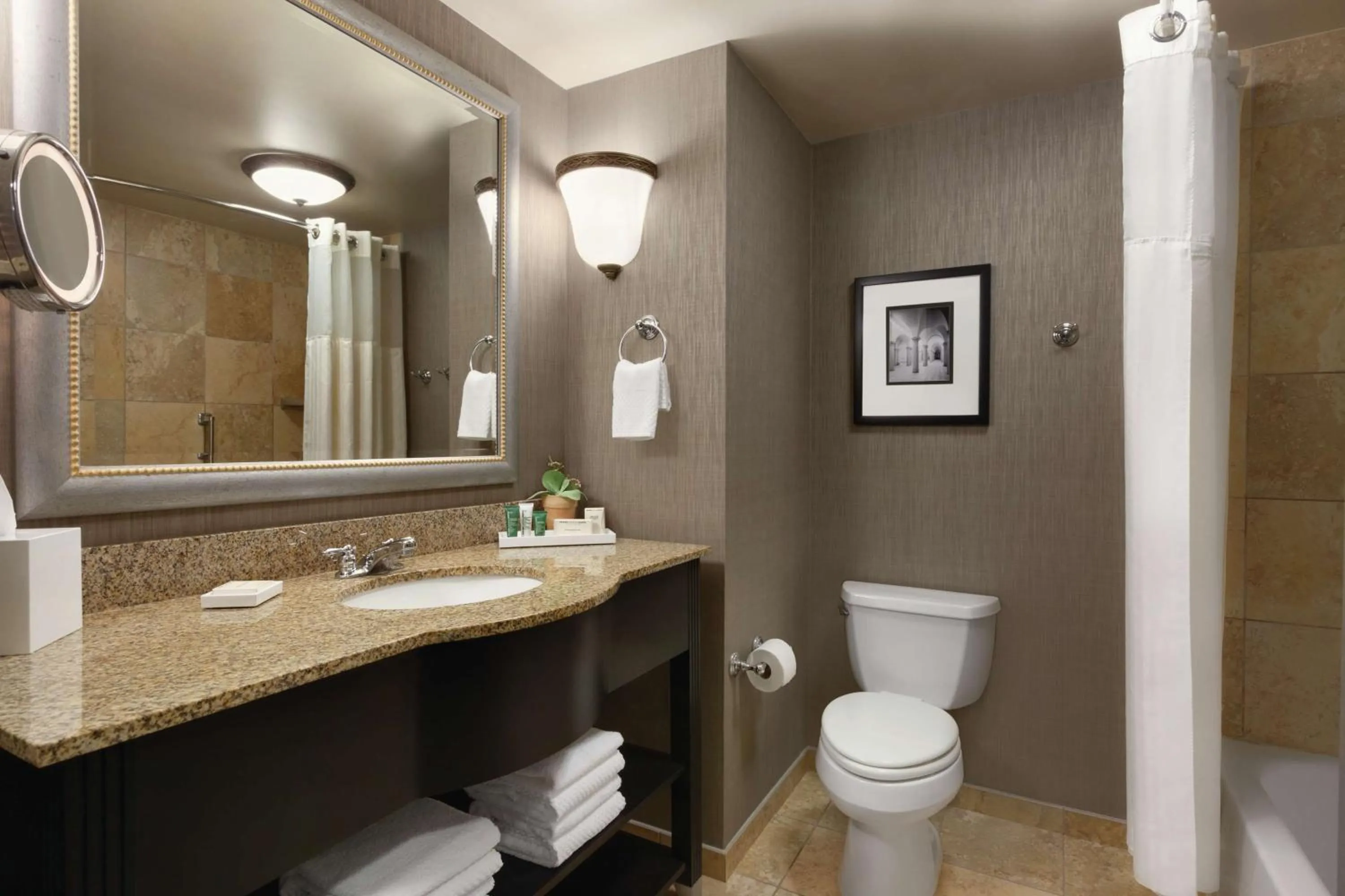 Bathroom in Hilton Columbia Center