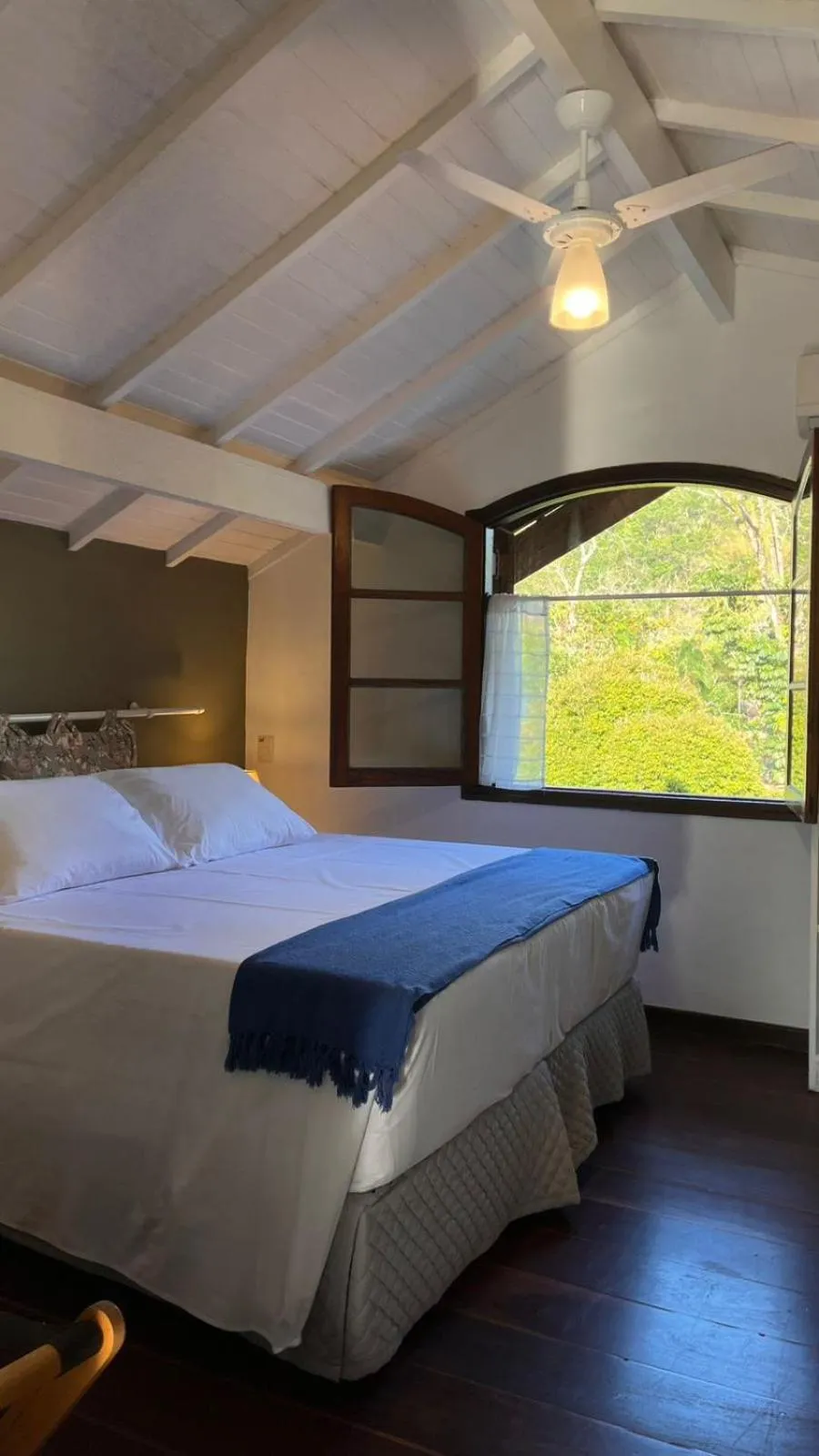 Bed in Pousada Canto do Camburi