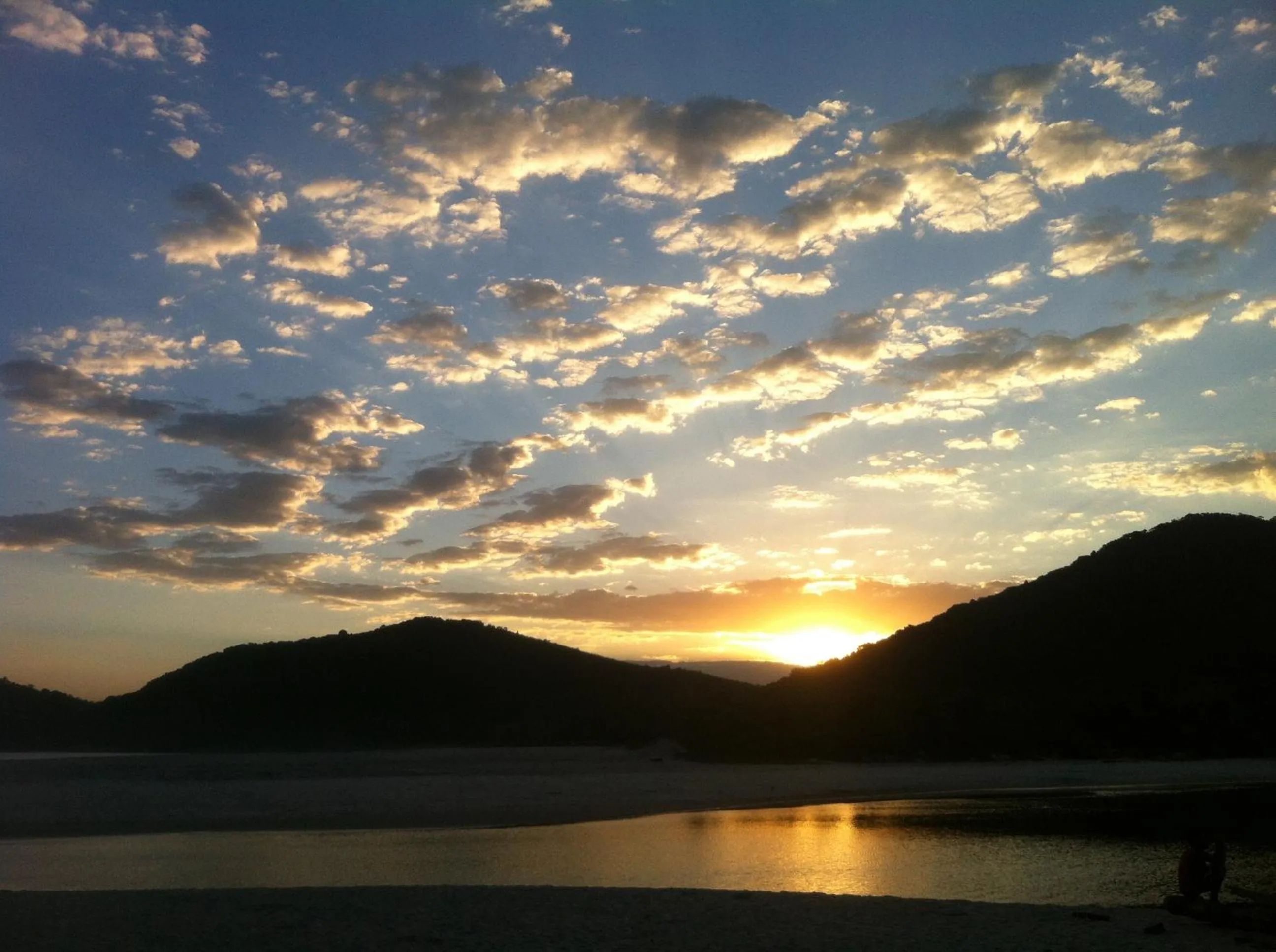 Natural landscape in Pousada Canto do Camburi