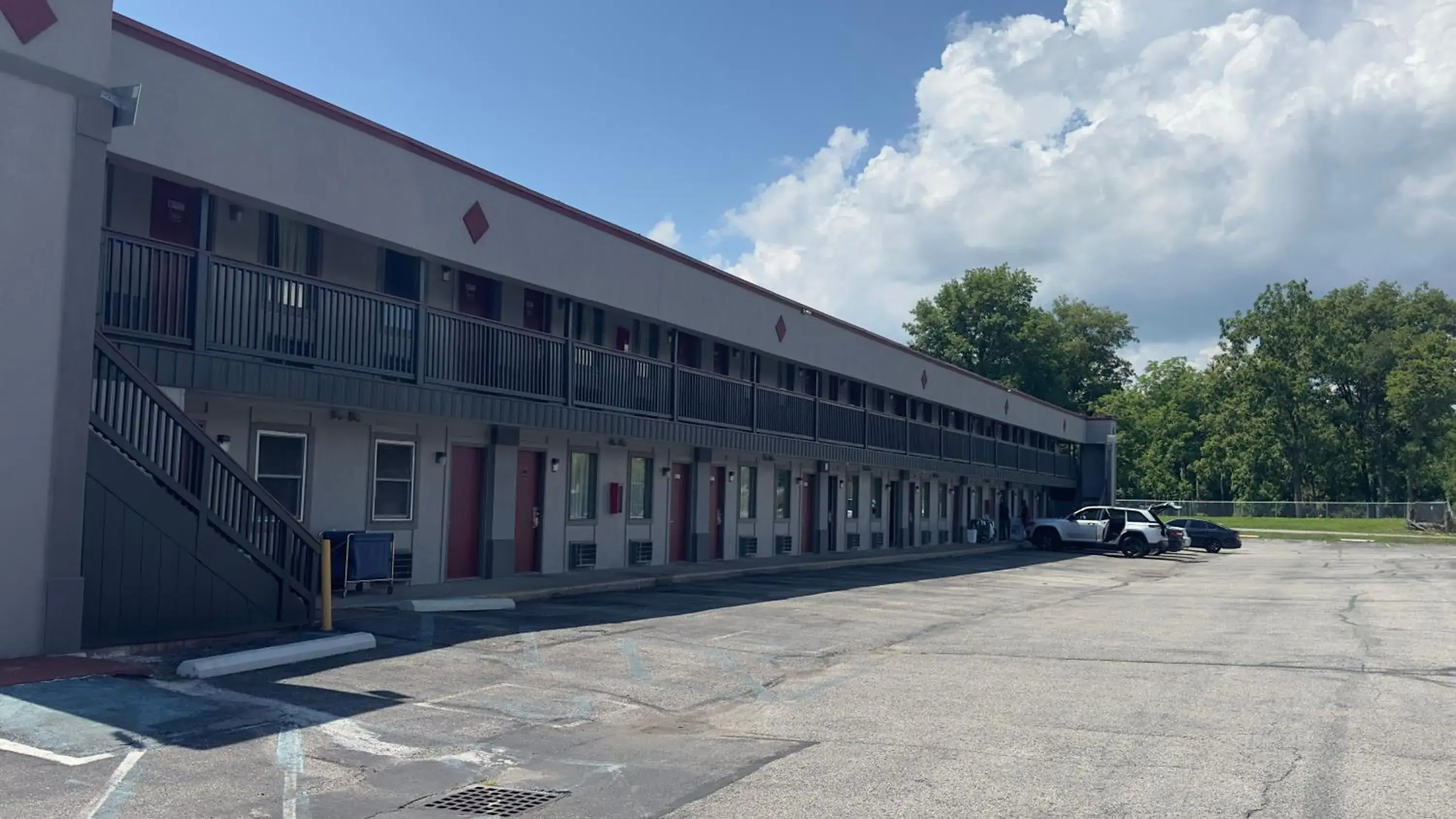 Property building in Red Roof Inn Anderson, IN Property building in Red Roof Inn Anderson, IN
