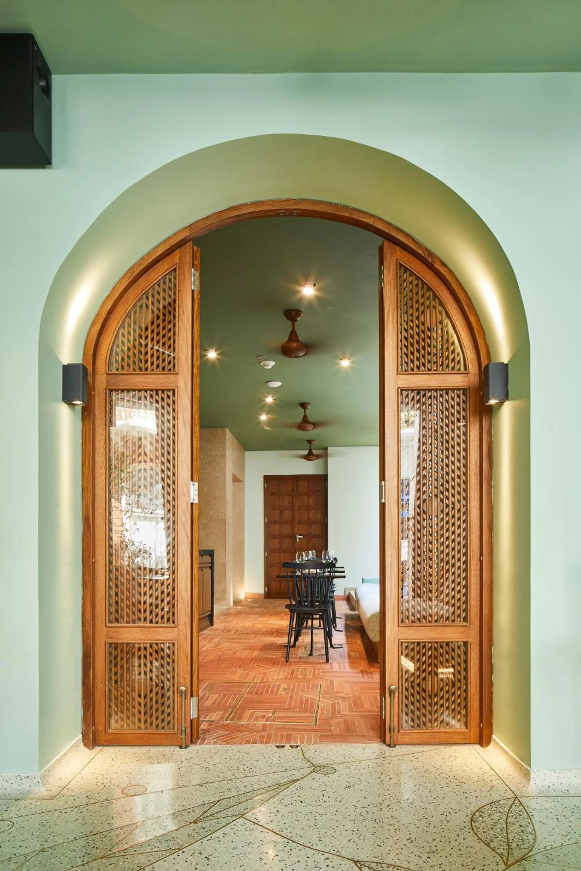 Decorative detail in Hotel Boutique Casona del Colegio