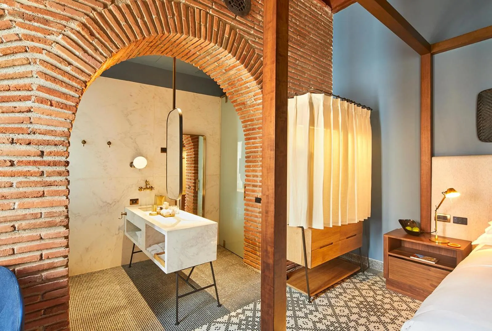 Bathroom, Bed in Hotel Boutique Casona del Colegio