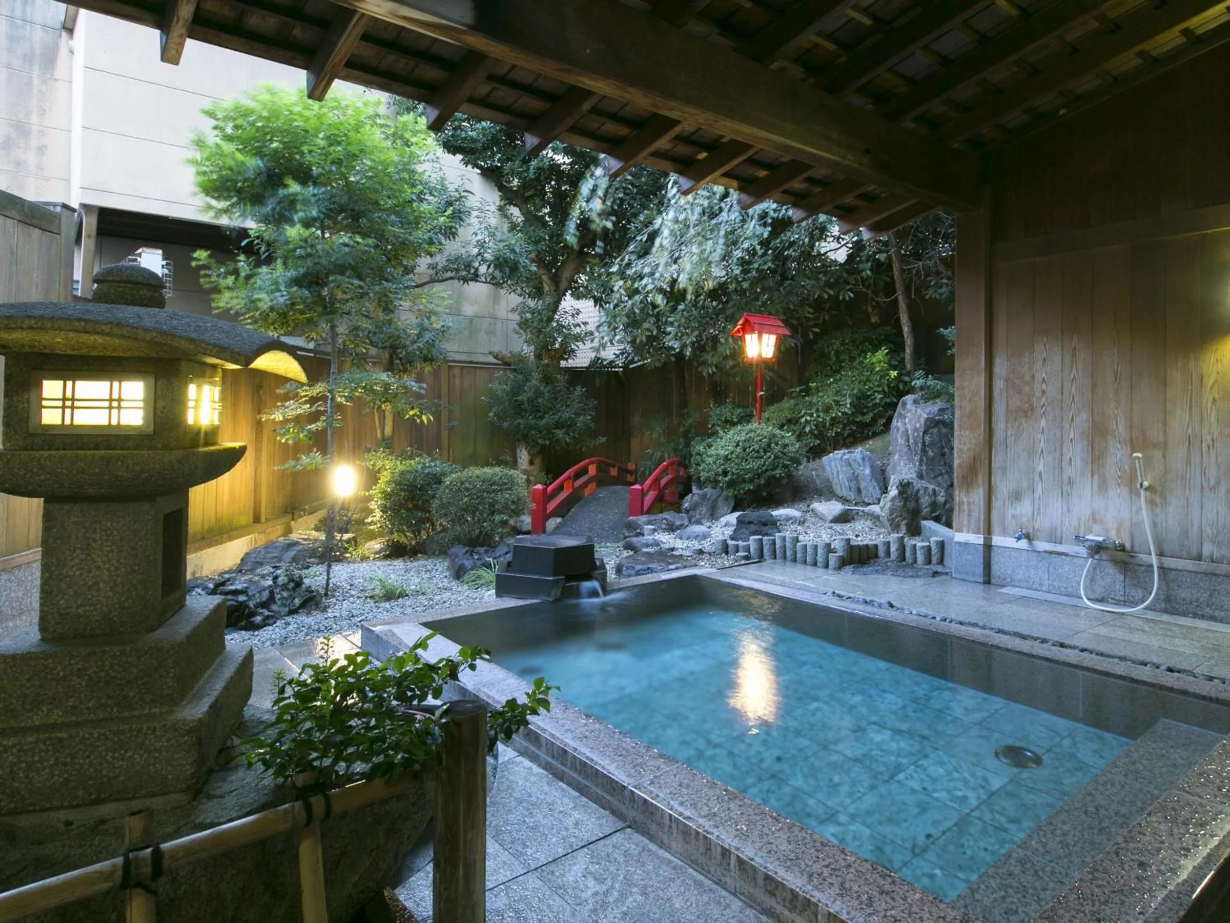 Hot Spring Bath in Hiranoya
