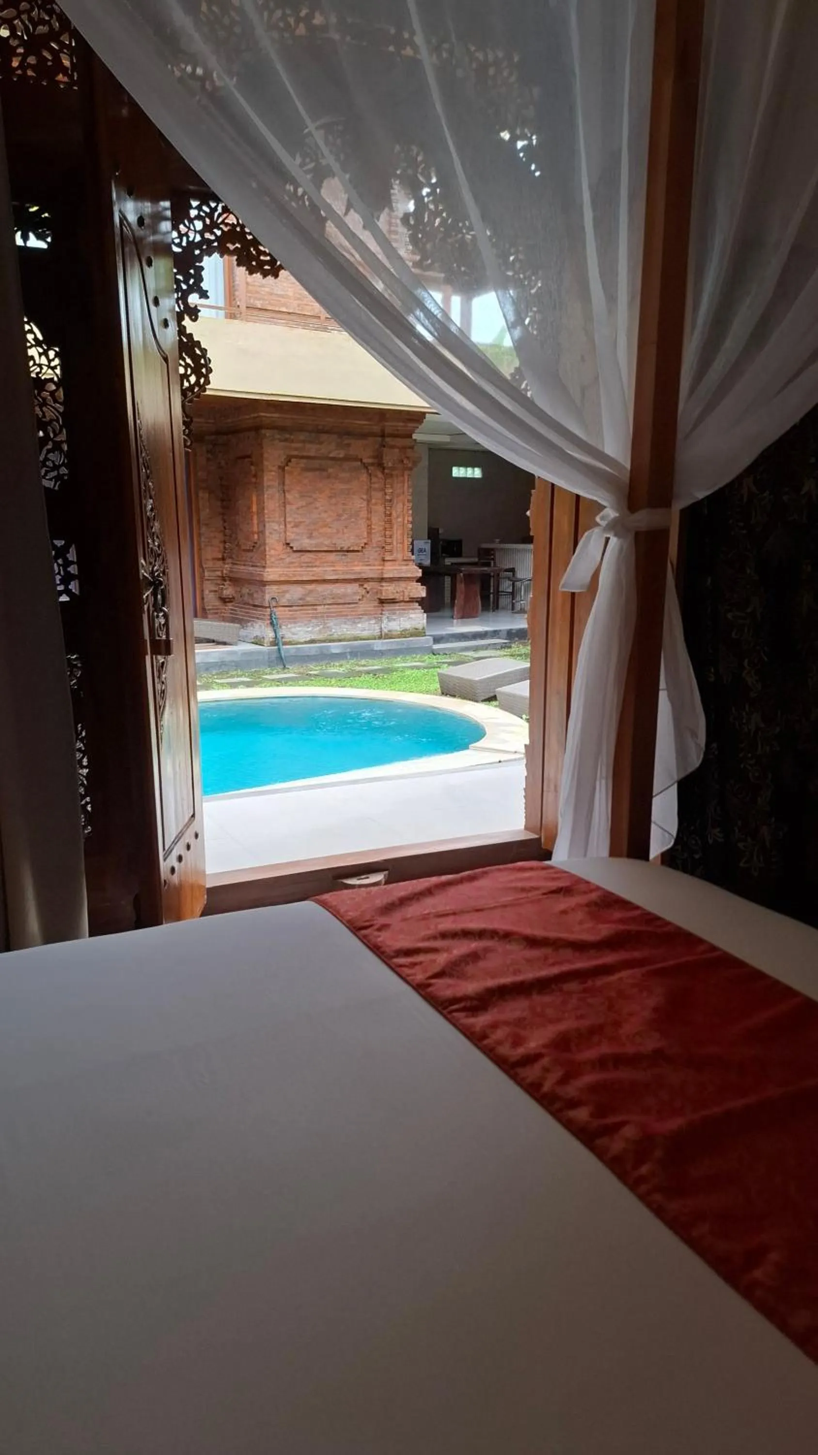 Bed in Villa D'Carik Bali