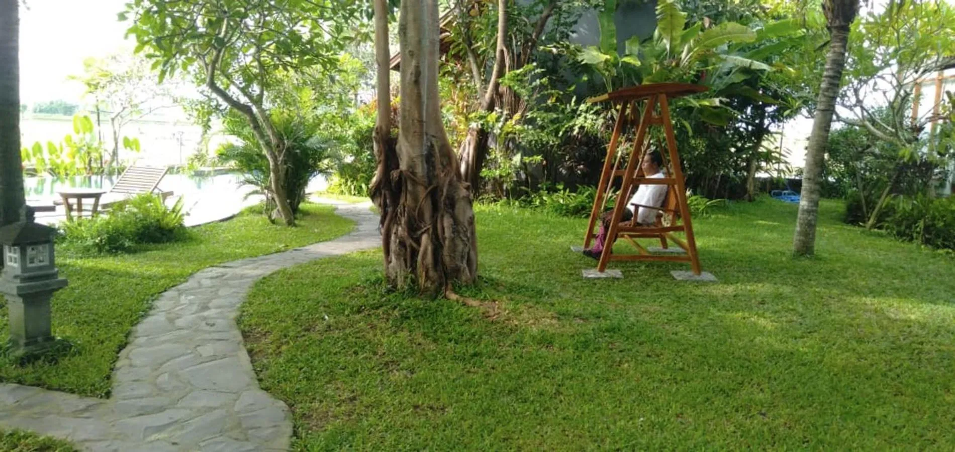 Garden in Villa D'Carik Bali