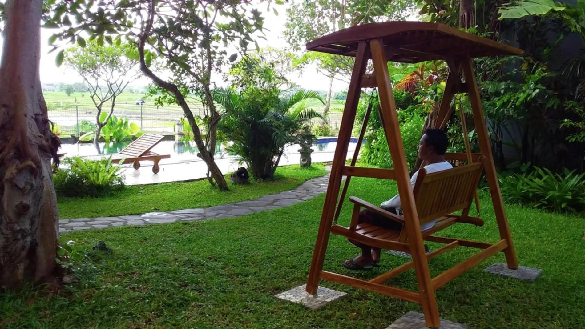 Garden in Villa D'Carik Bali