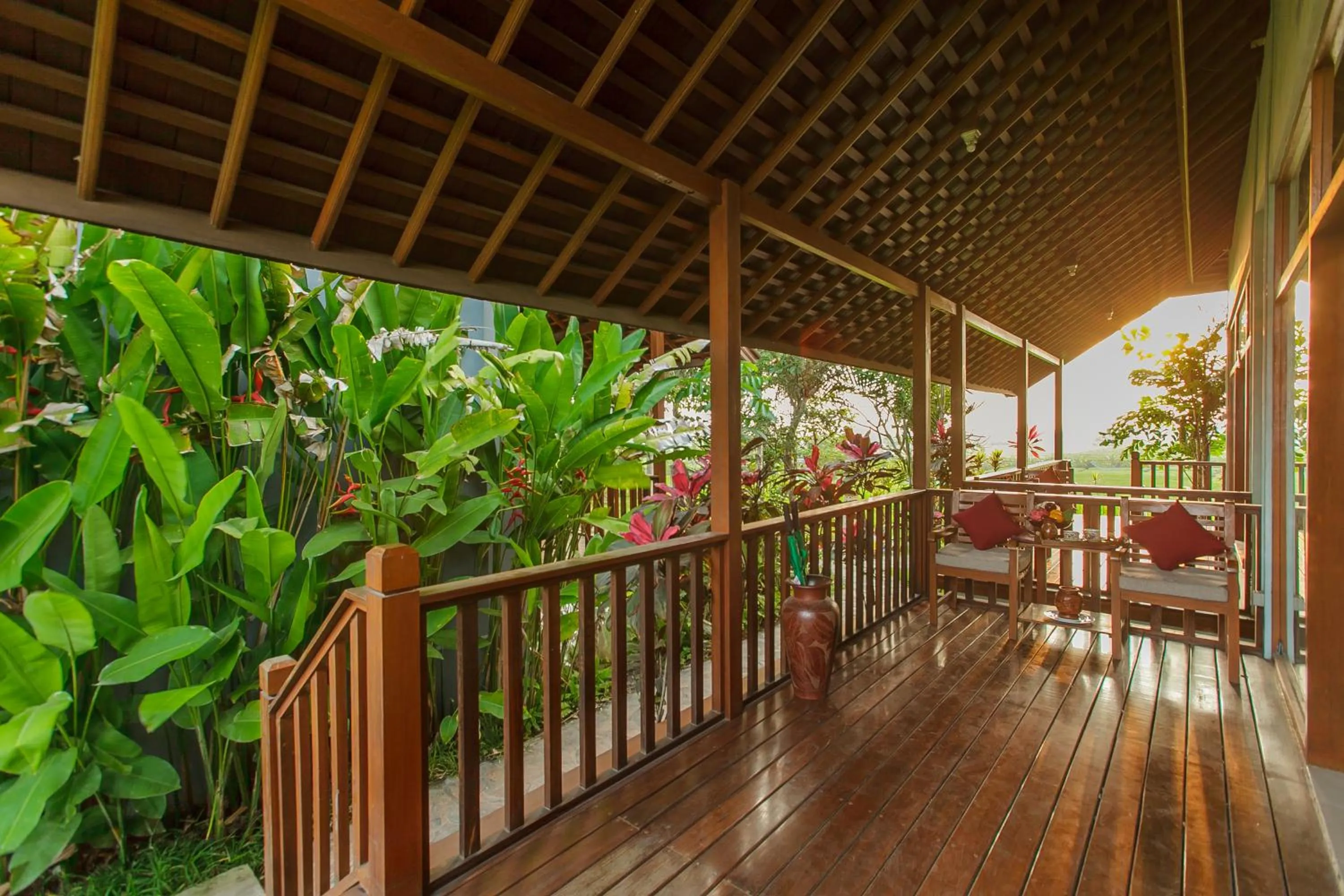 Balcony/Terrace in Villa D'Carik Bali