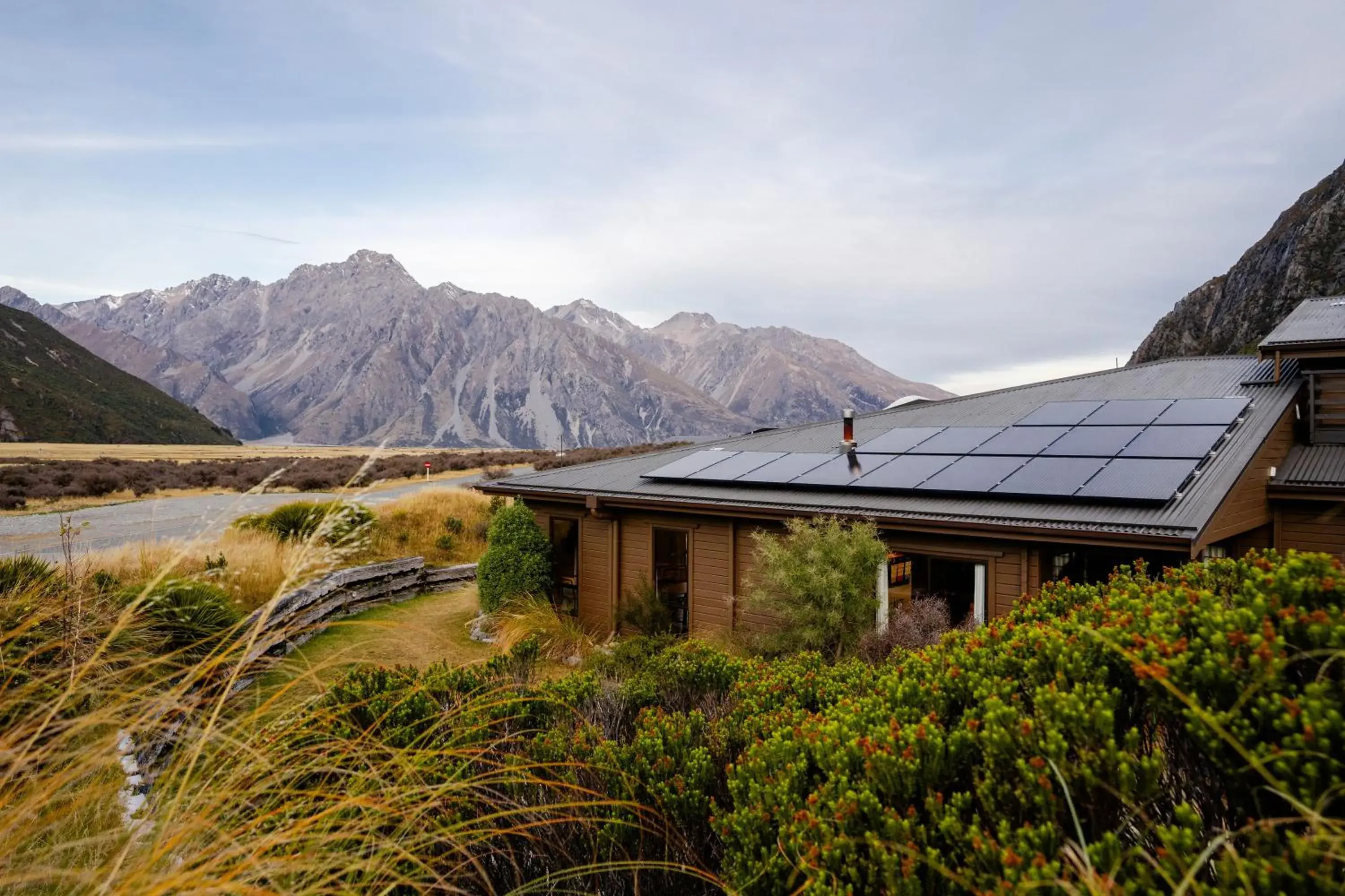 Property building in Haka House Hostel Aoraki Mt Cook Property building in Haka House Hostel Aoraki Mt Cook