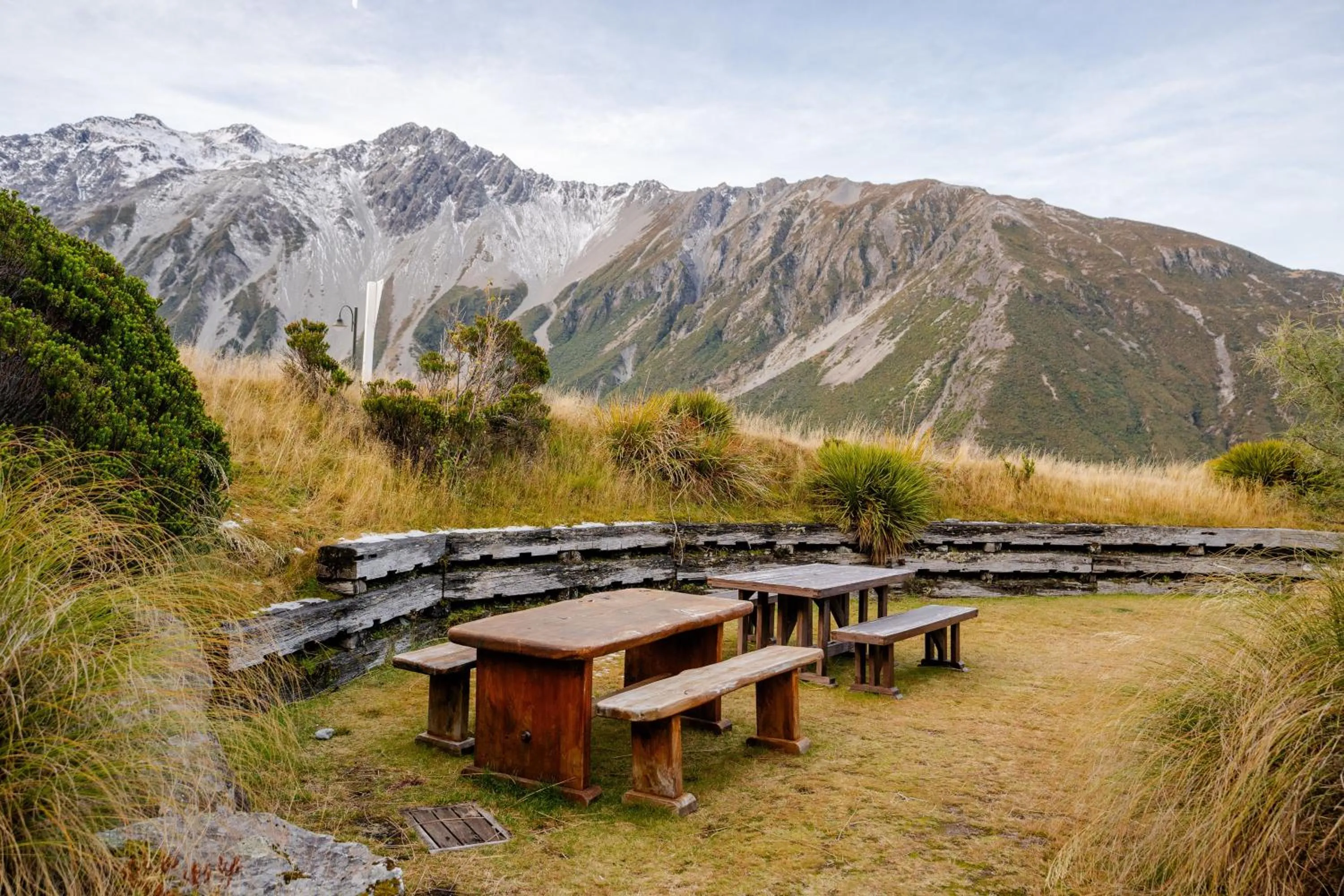 Natural landscape in Haka House Hostel Aoraki Mt Cook