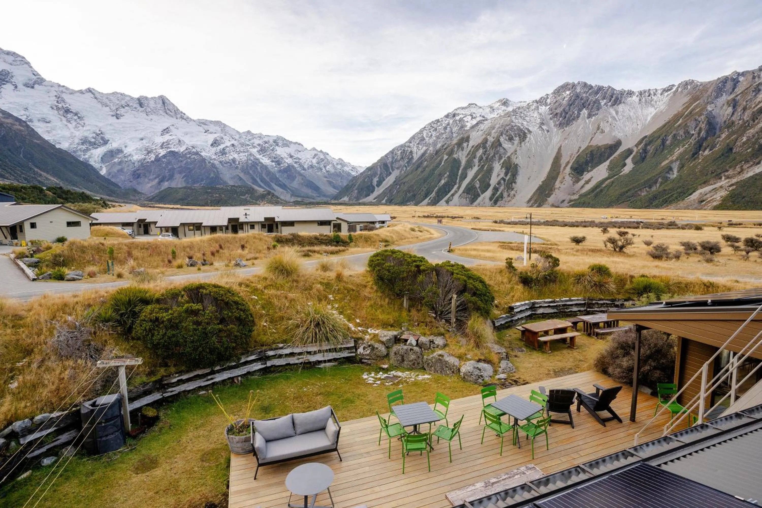 Natural landscape in Haka House Hostel Aoraki Mt Cook