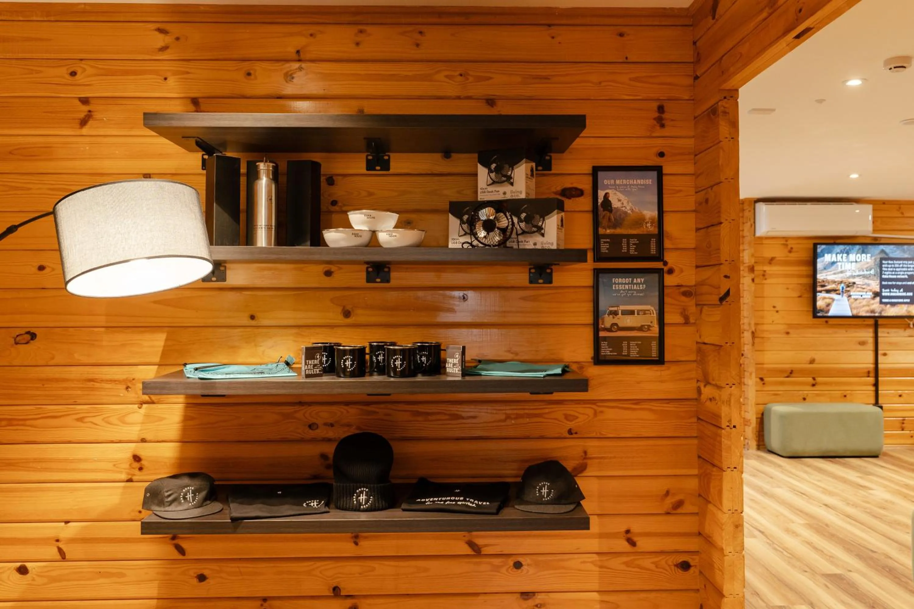 Lobby or reception in Haka House Hostel Aoraki Mt Cook