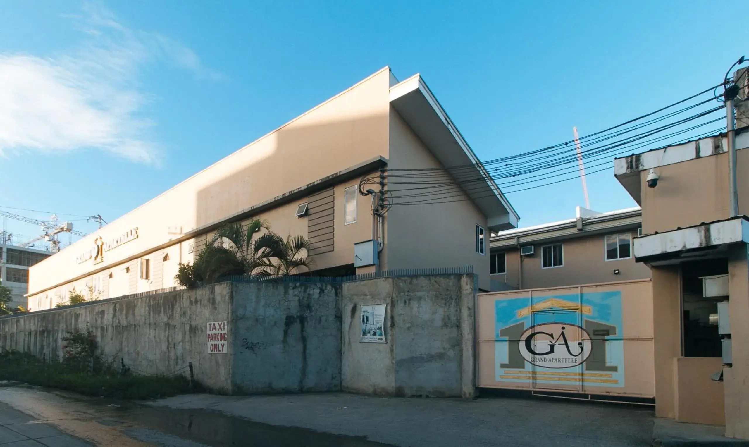Facade/entrance in Grand Apartelle Mandaue Cebu Facade/entrance in Grand Apartelle Mandaue Cebu