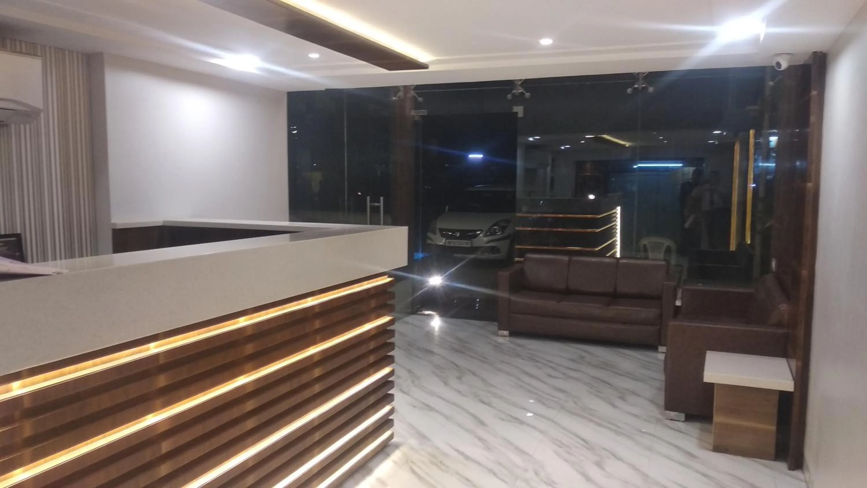 Property building in Hotel Grace