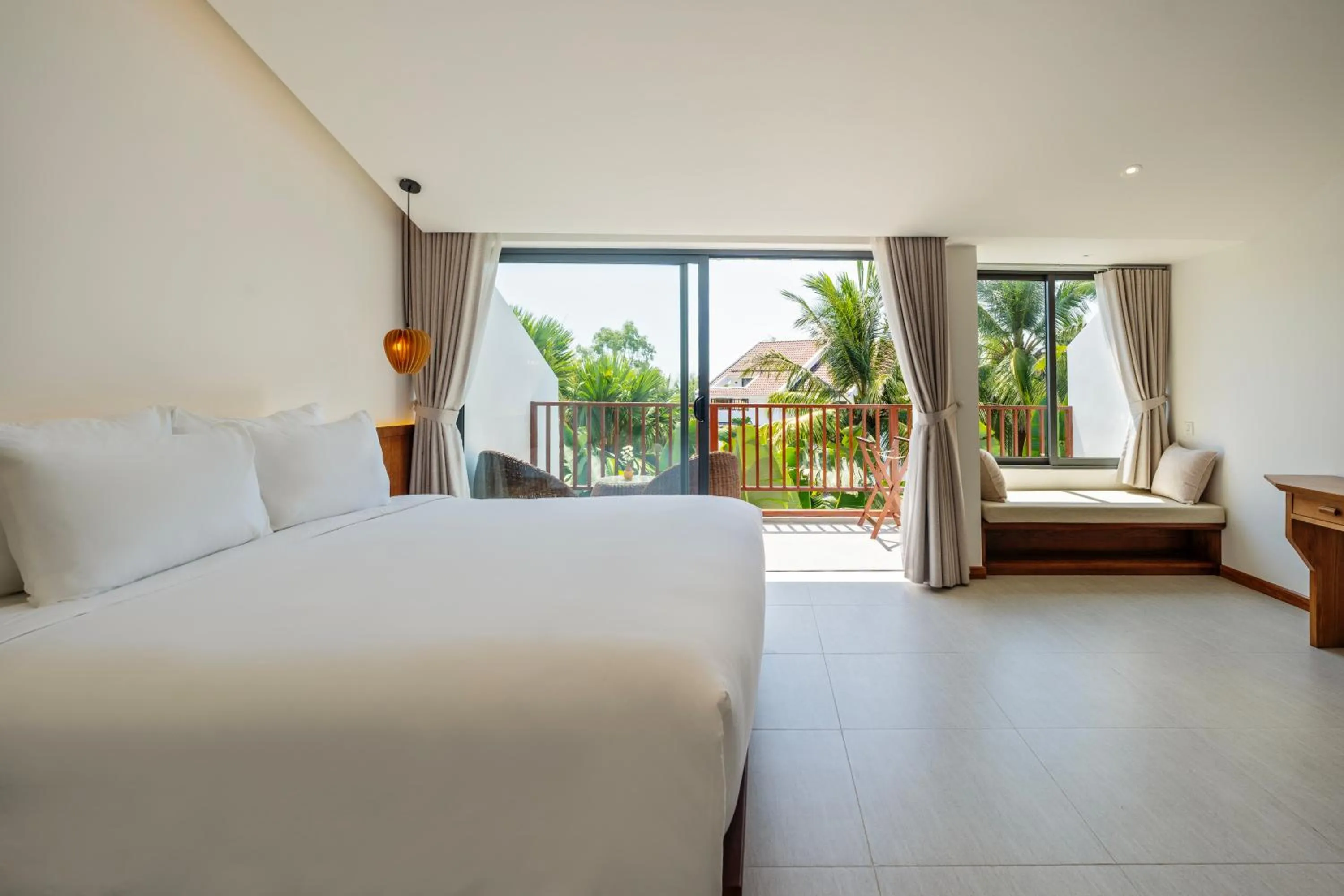 Balcony/Terrace, Bed in Shoreline Stay