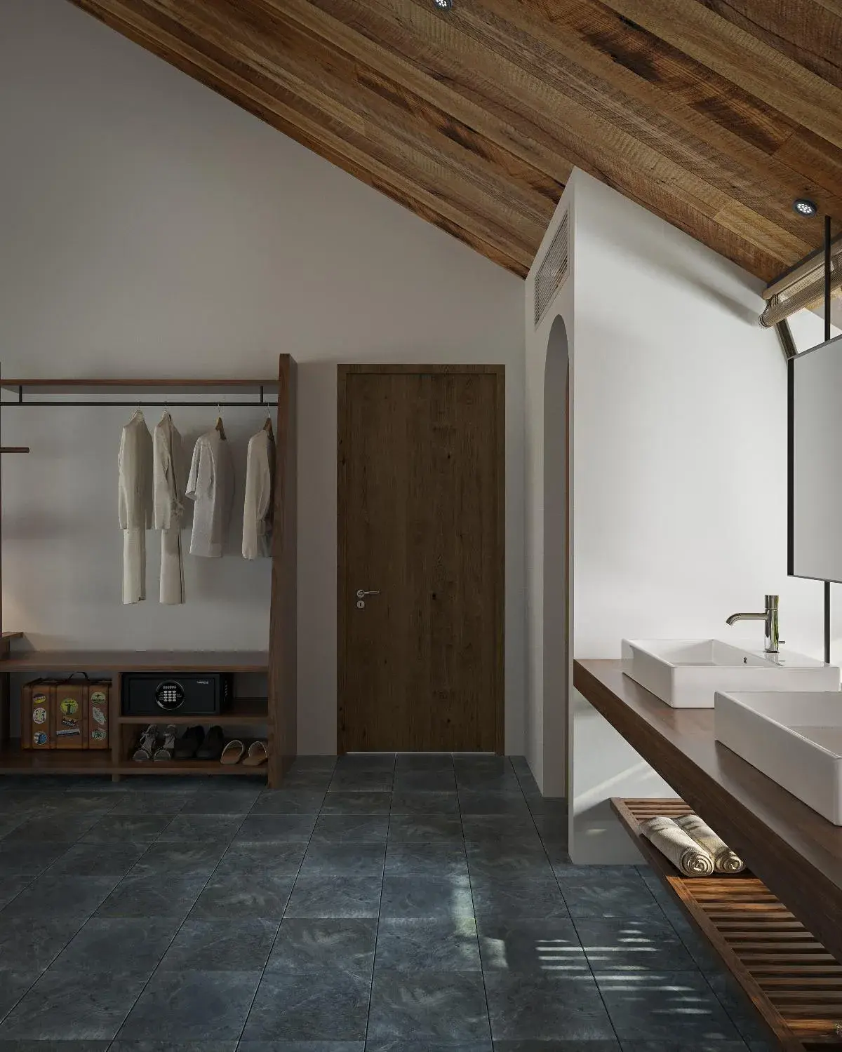 Deluxe Double Room with Side Sea View in Shoreline Stay Deluxe Double Room with Side Sea View in Shoreline Stay