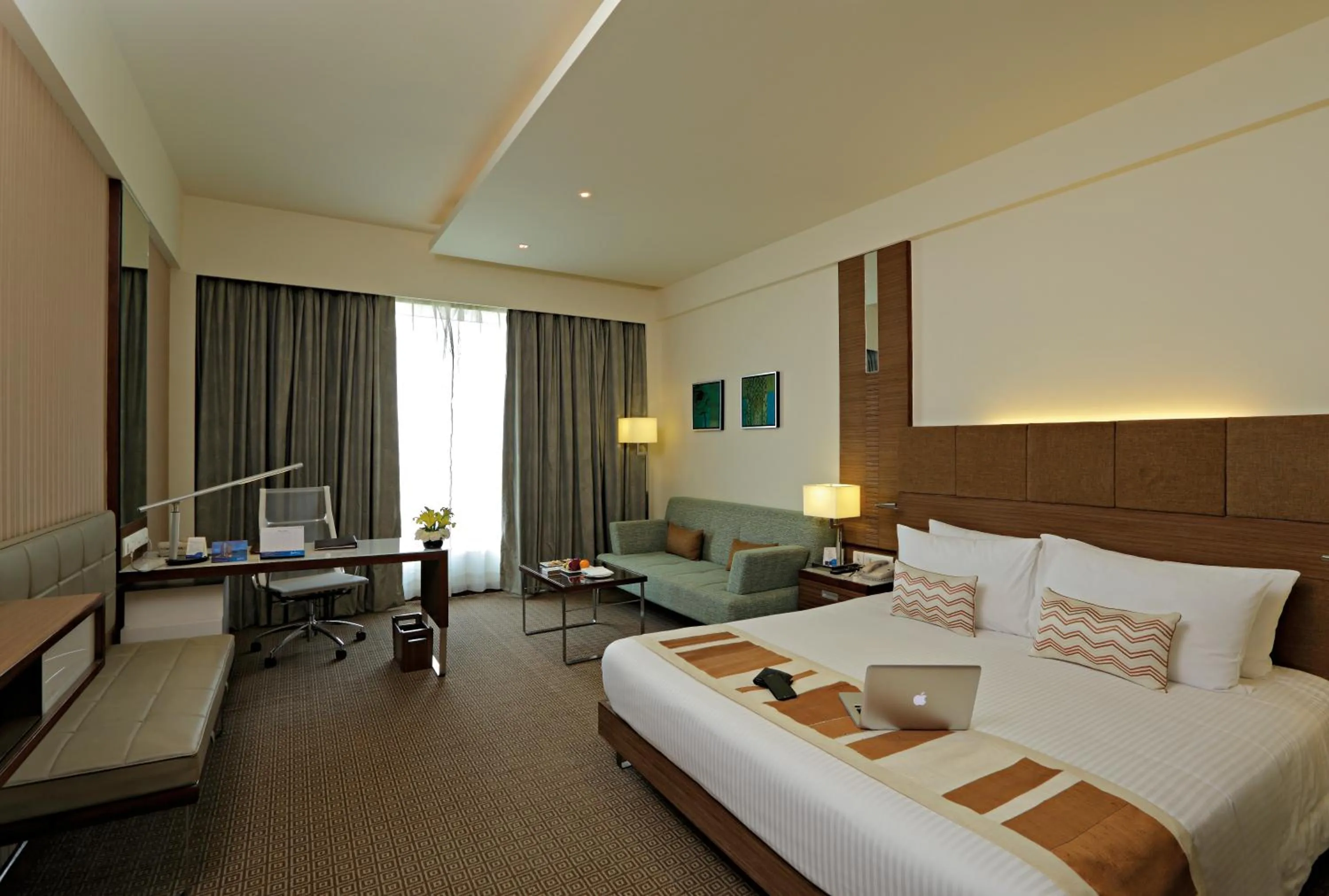 Photo of the whole room, Bed in Radisson Blu Hotel, Greater Noida
