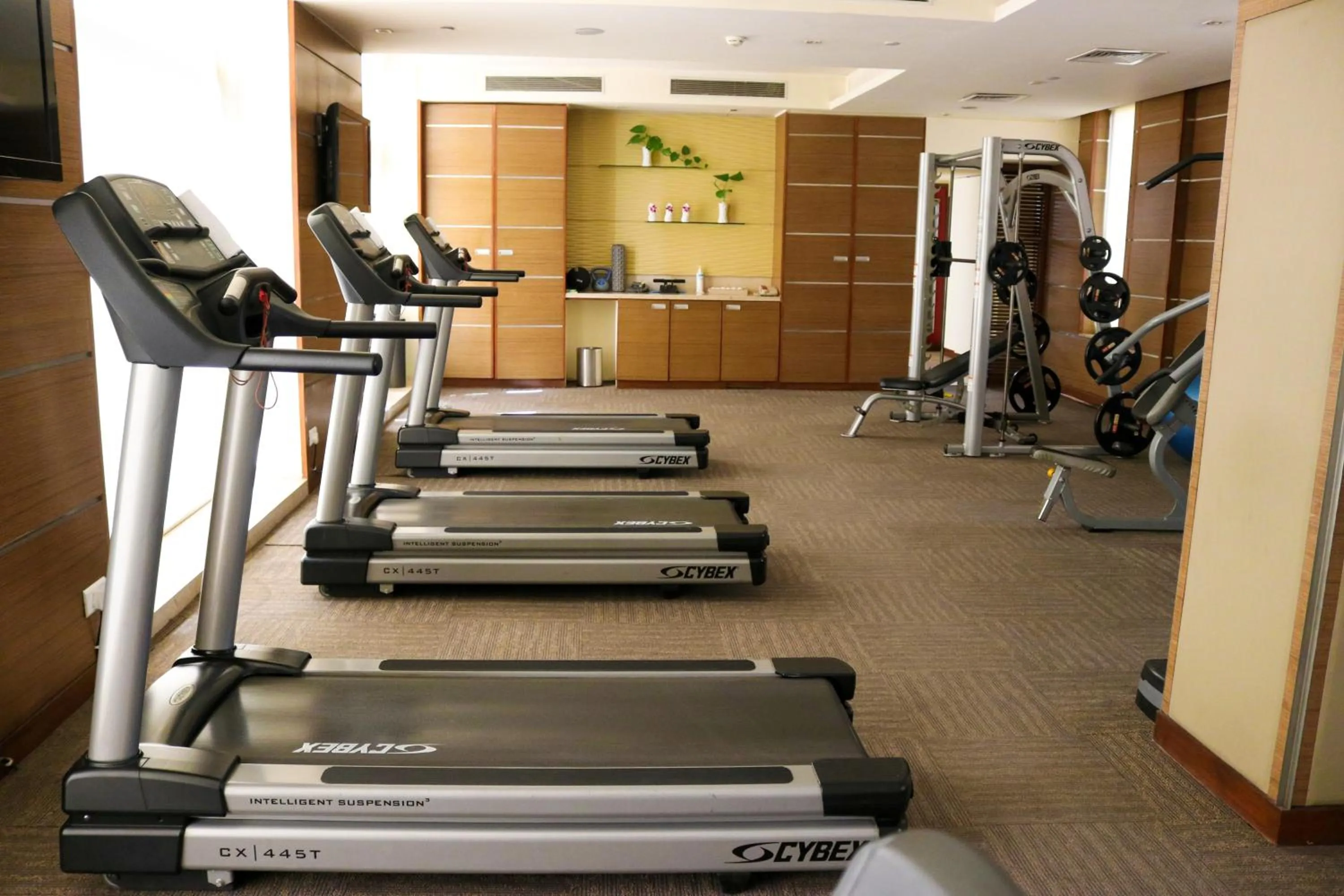 Fitness centre/facilities in Radisson Blu Hotel, Greater Noida