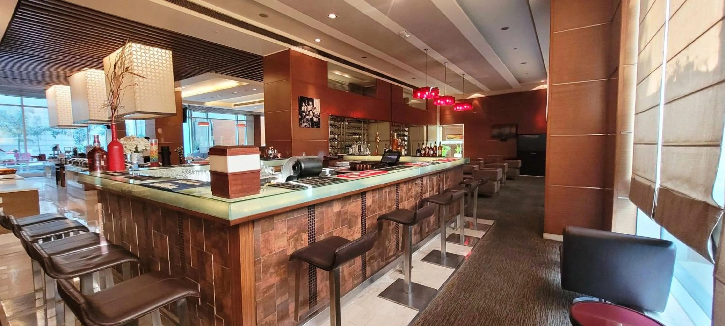 Lounge or bar in Radisson Blu Hotel, Greater Noida
