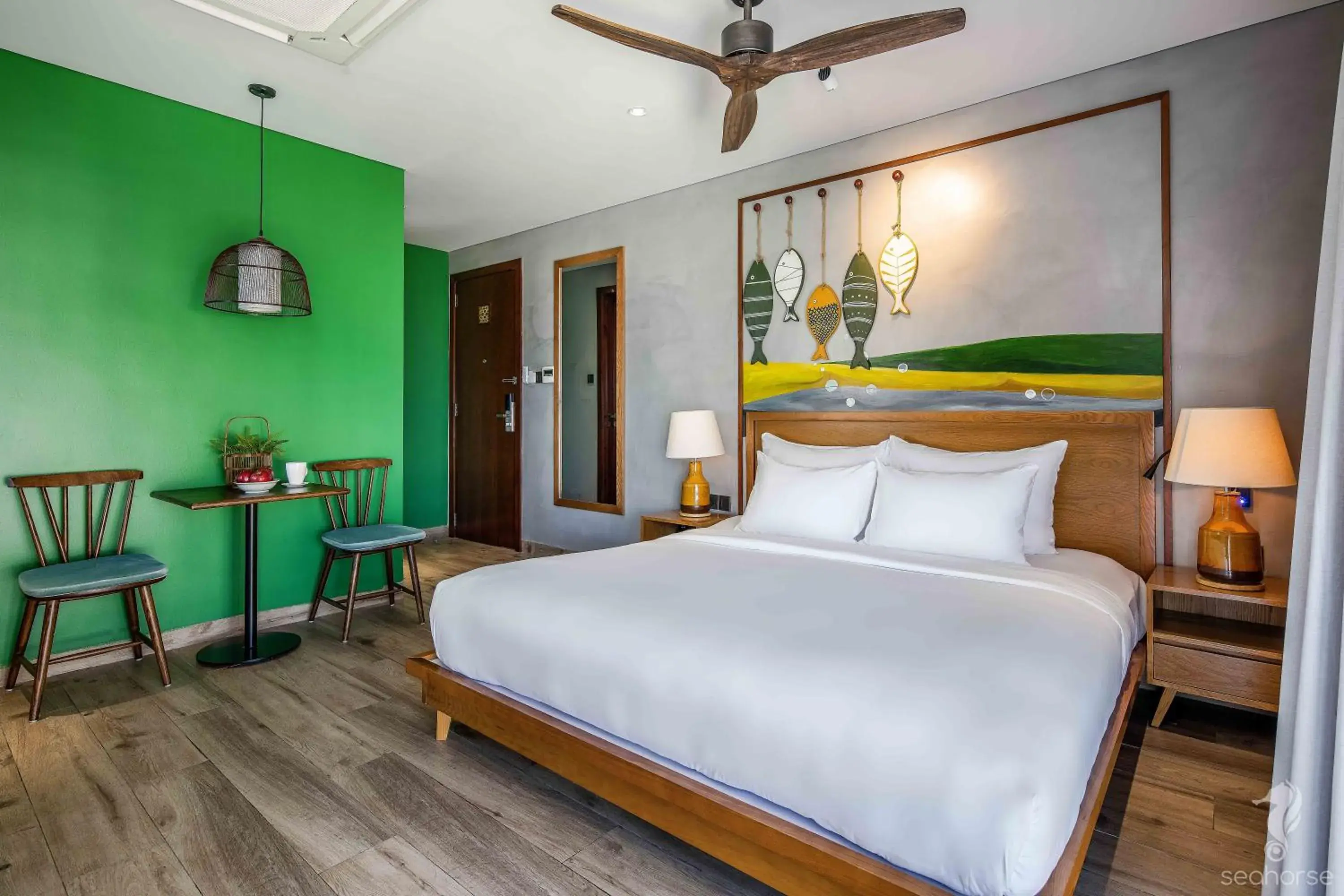 Bed in Seahorse Han Market Da Nang Apartment by Haviland Bed in Seahorse Han Market Da Nang Apartment by Haviland