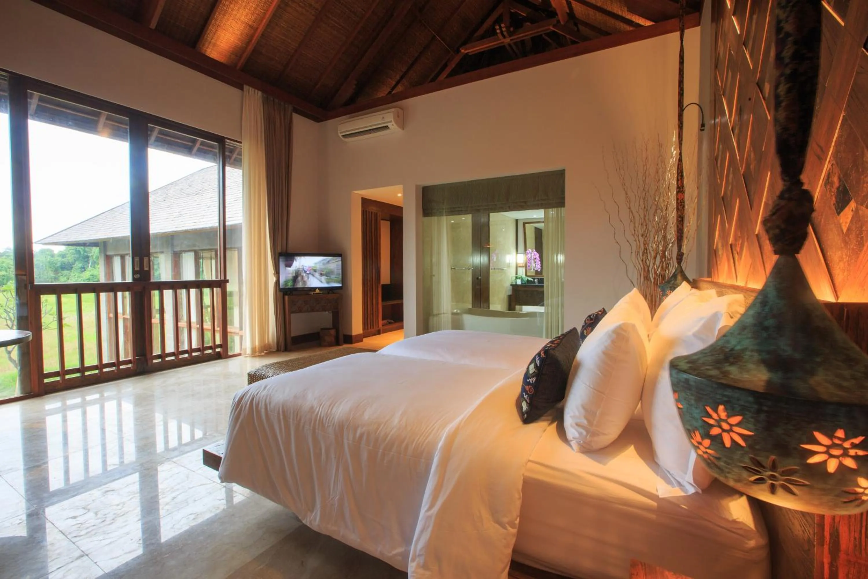 Bedroom, Bed in Tejaprana Bisma - CHSE Certified