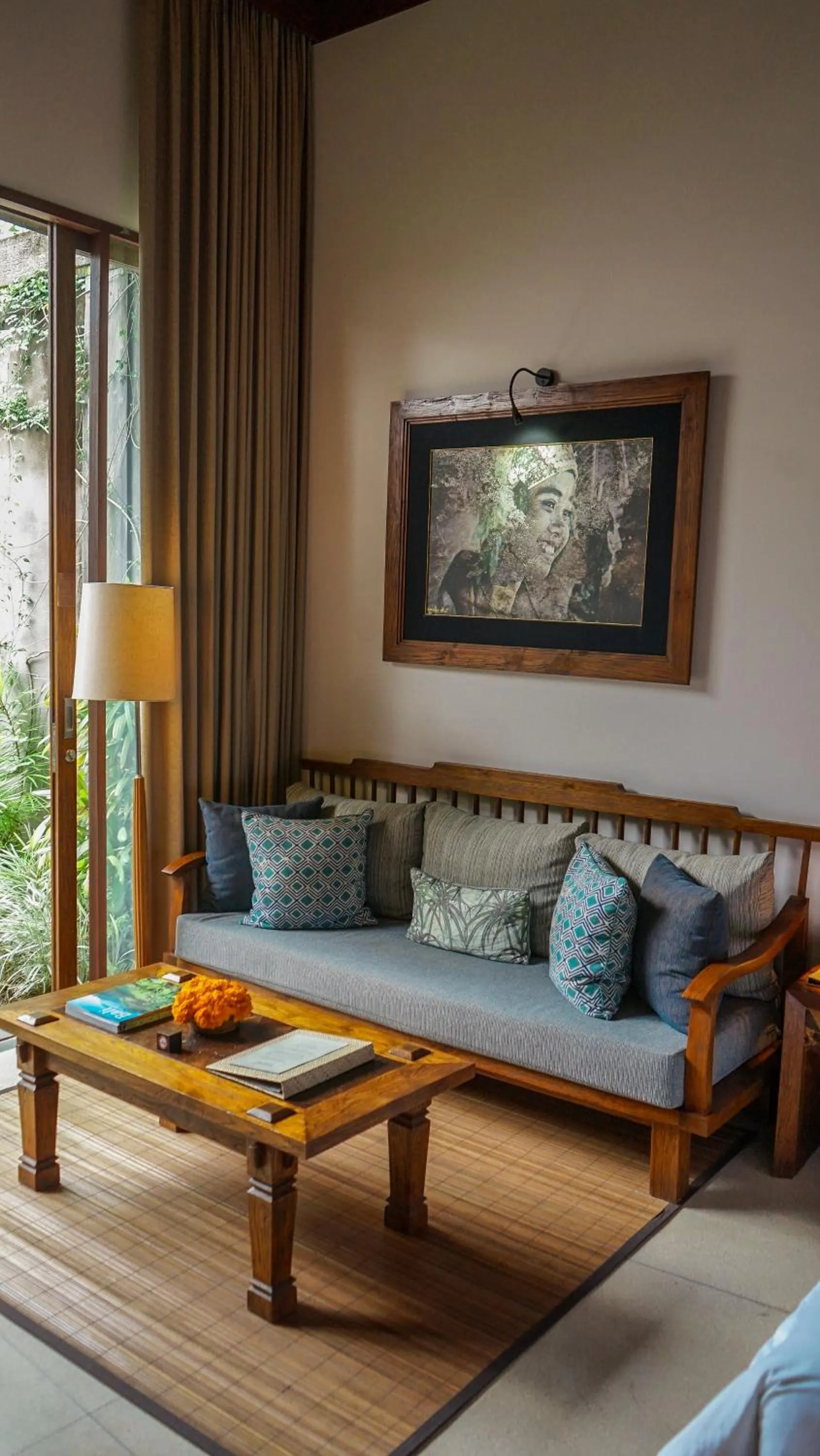 Seating area in Tejaprana Bisma - CHSE Certified