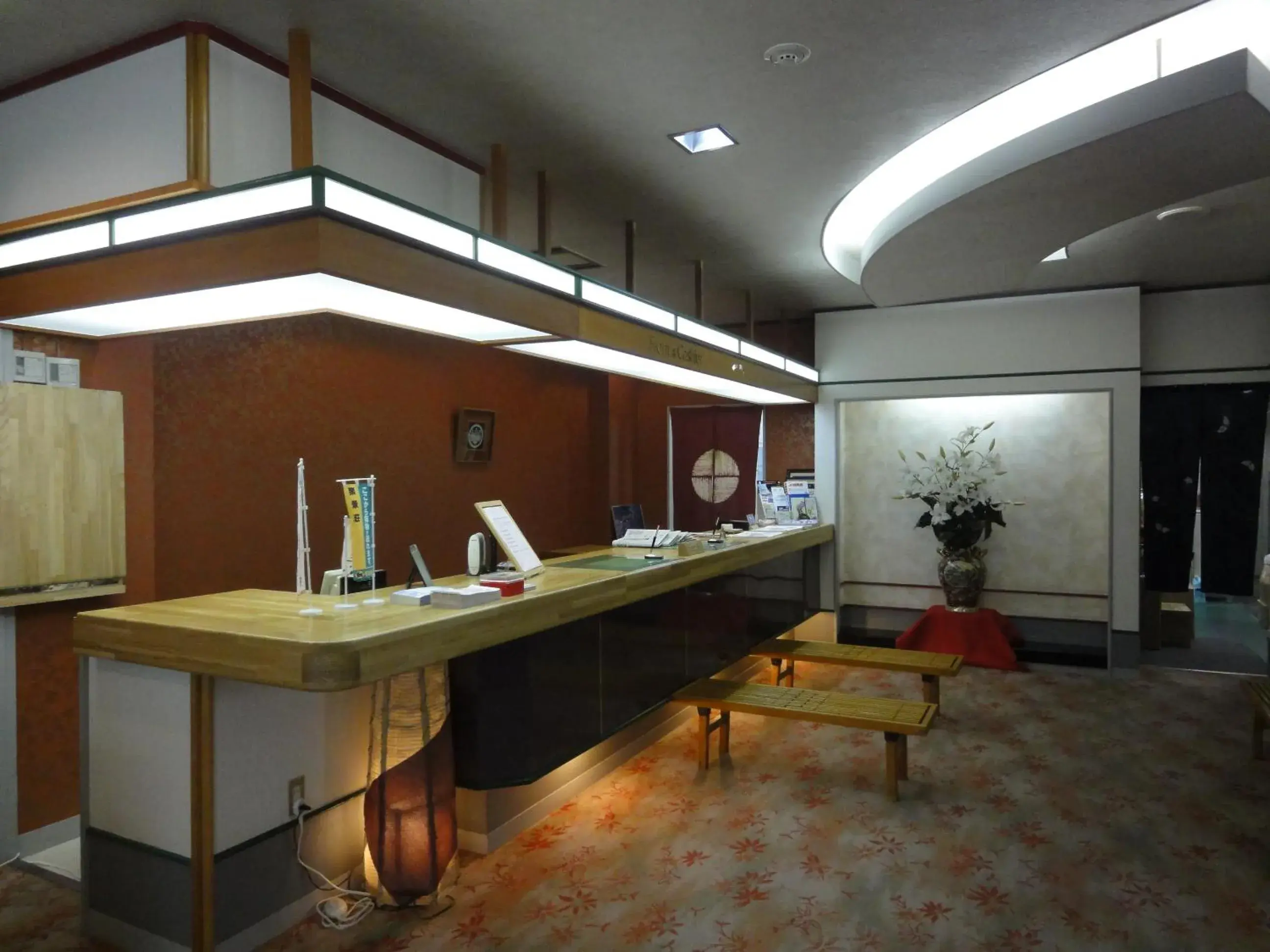 Lobby or reception in Jukeiso Lobby or reception in Jukeiso