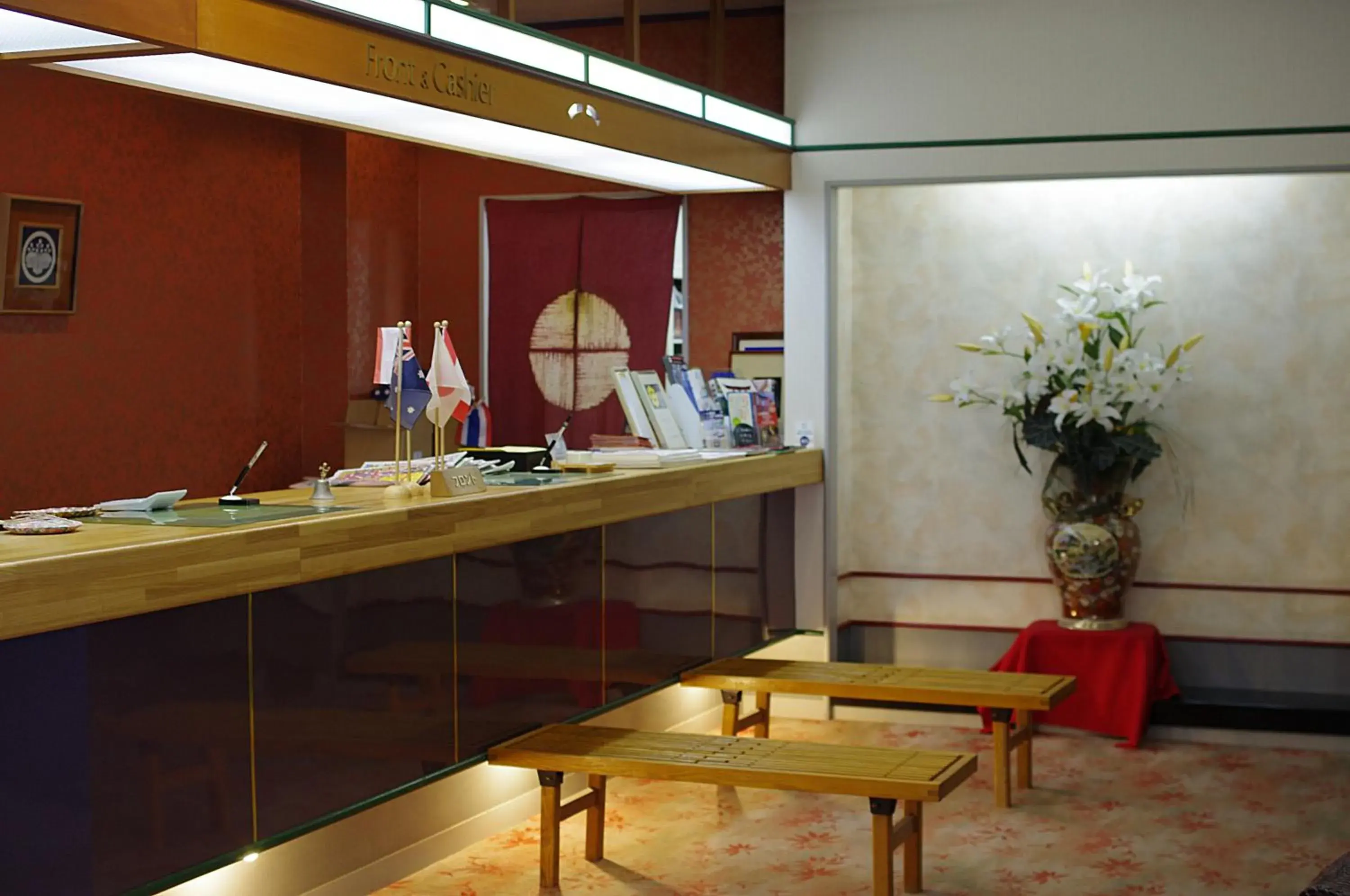 Lobby or reception in Jukeiso Lobby or reception in Jukeiso