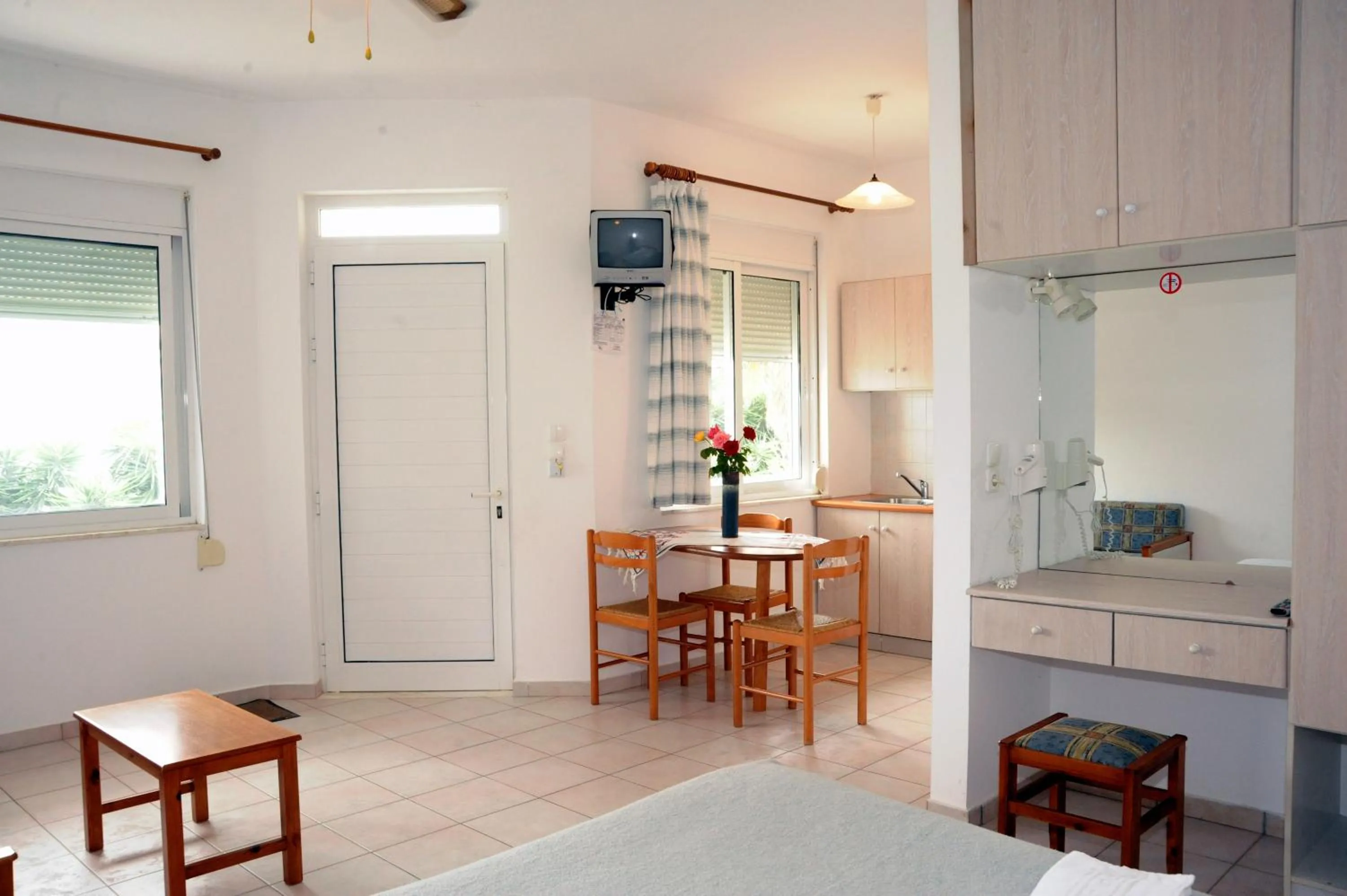 Bedroom in Evilion hotel