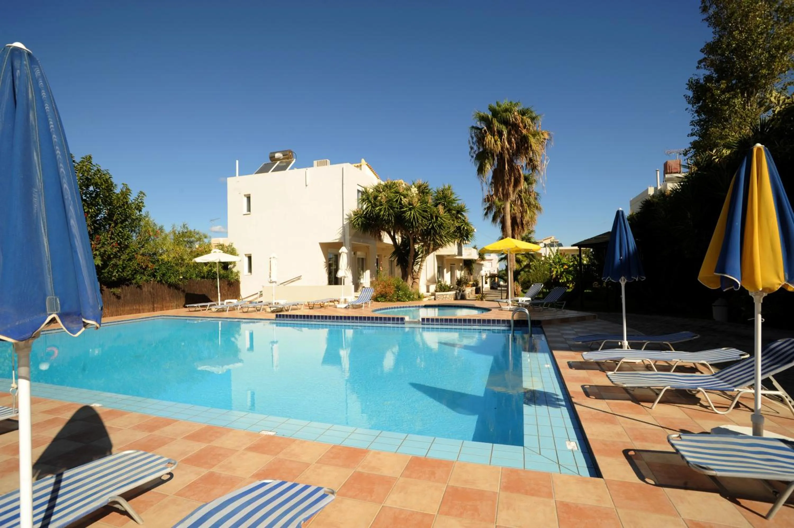 Swimming pool in Evilion hotel