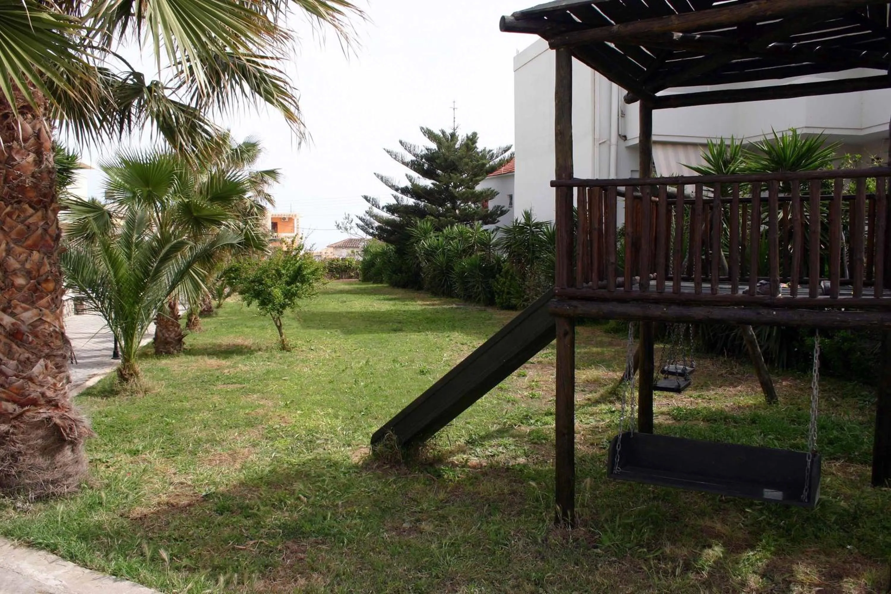 Garden in Evilion hotel